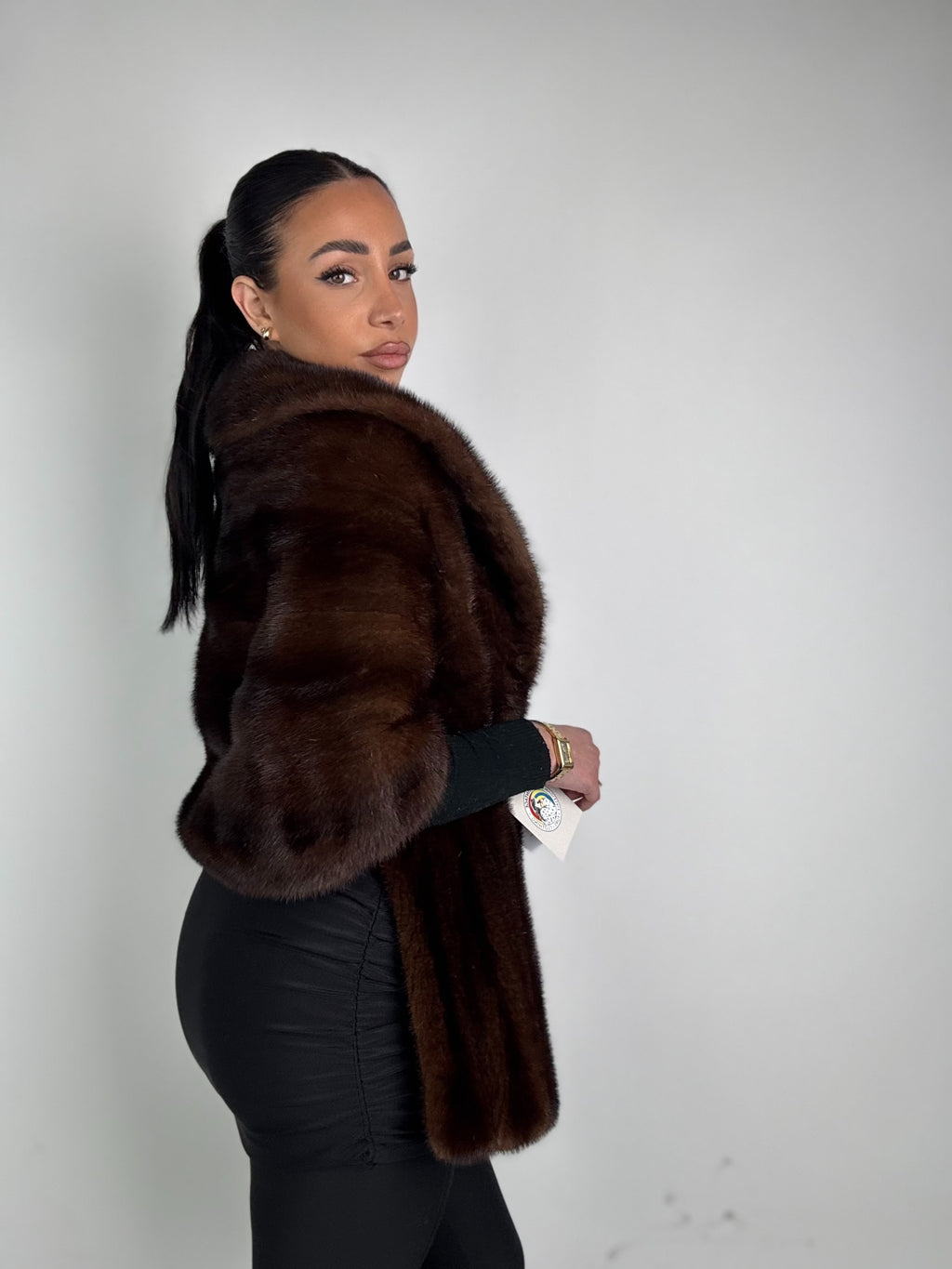 Mink Bomber Jacket