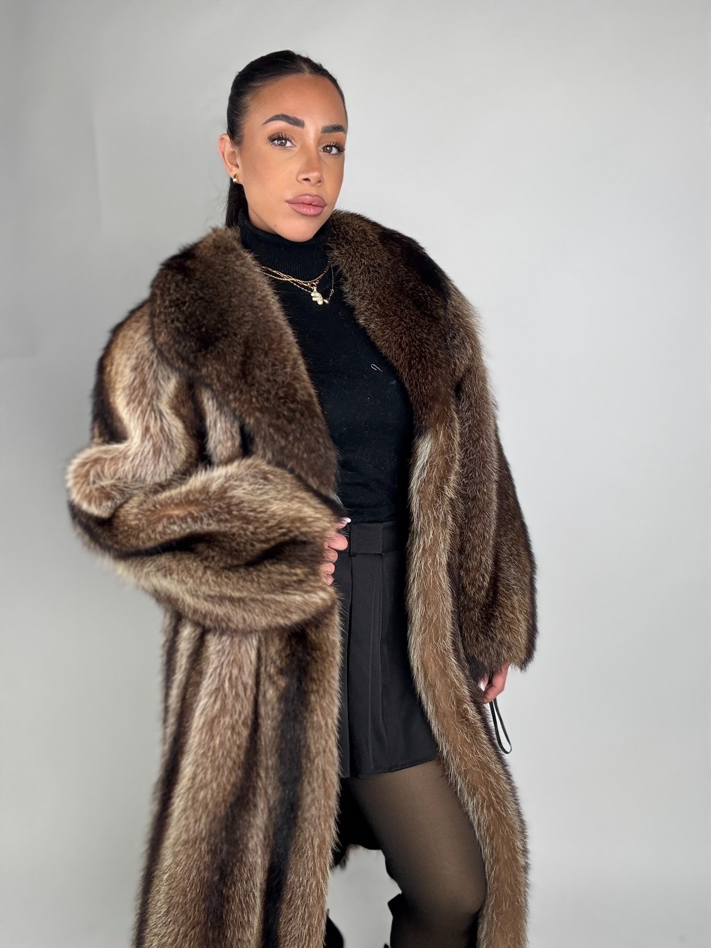 Cappotto in marmotta N398