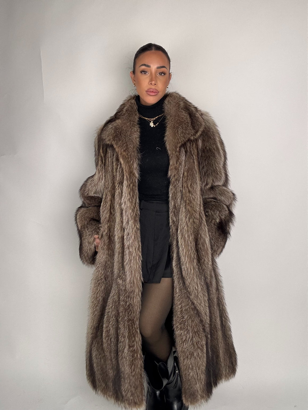 Cappotto in marmotta N399