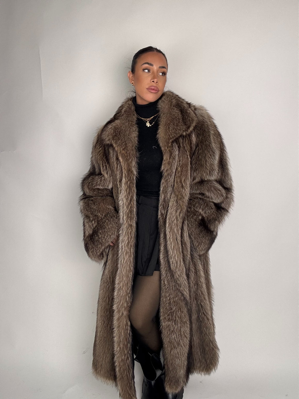 Cappotto in marmotta N399