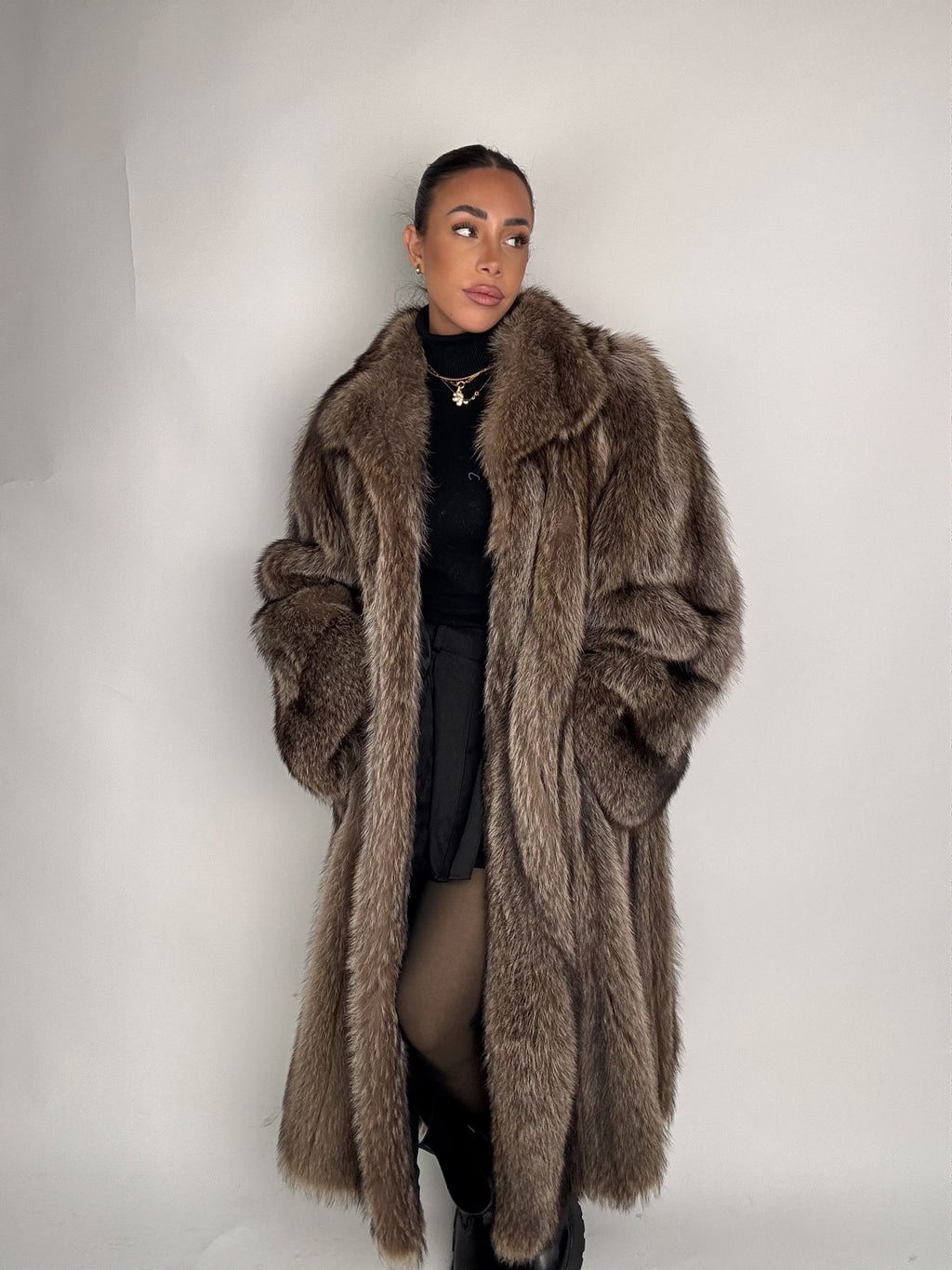 Cappotto in marmotta N399