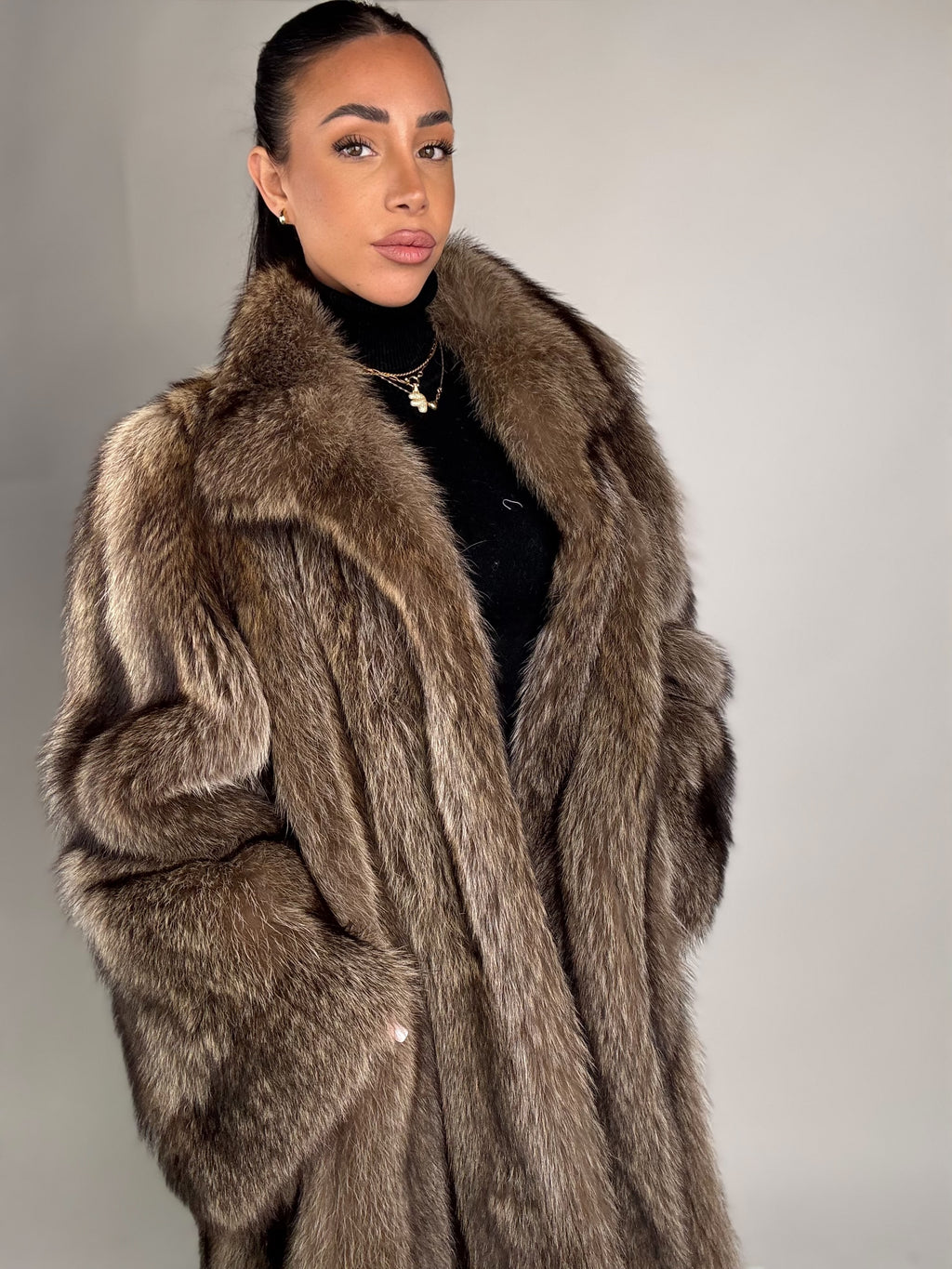 Cappotto in marmotta N399