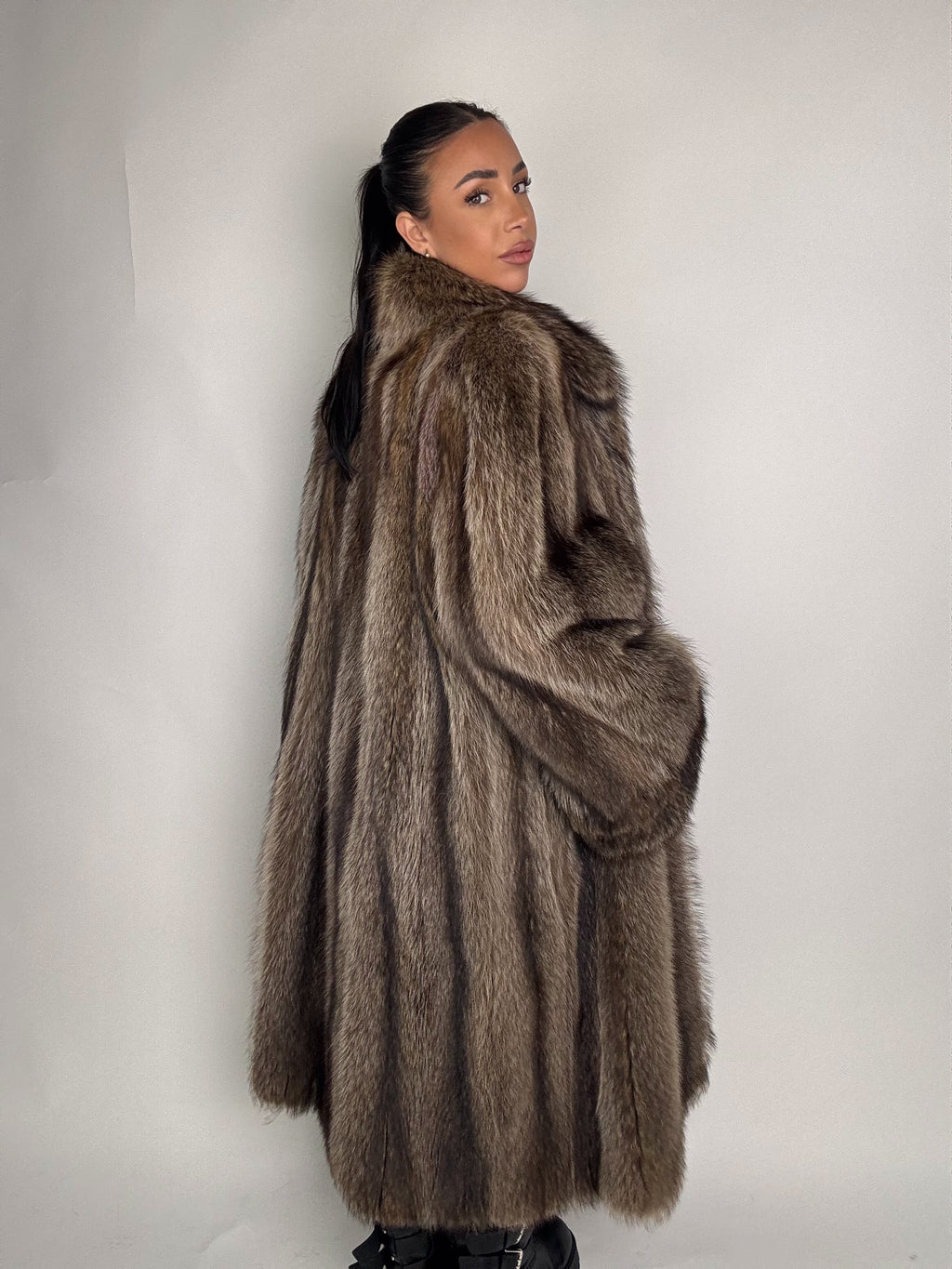 Cappotto in marmotta N399