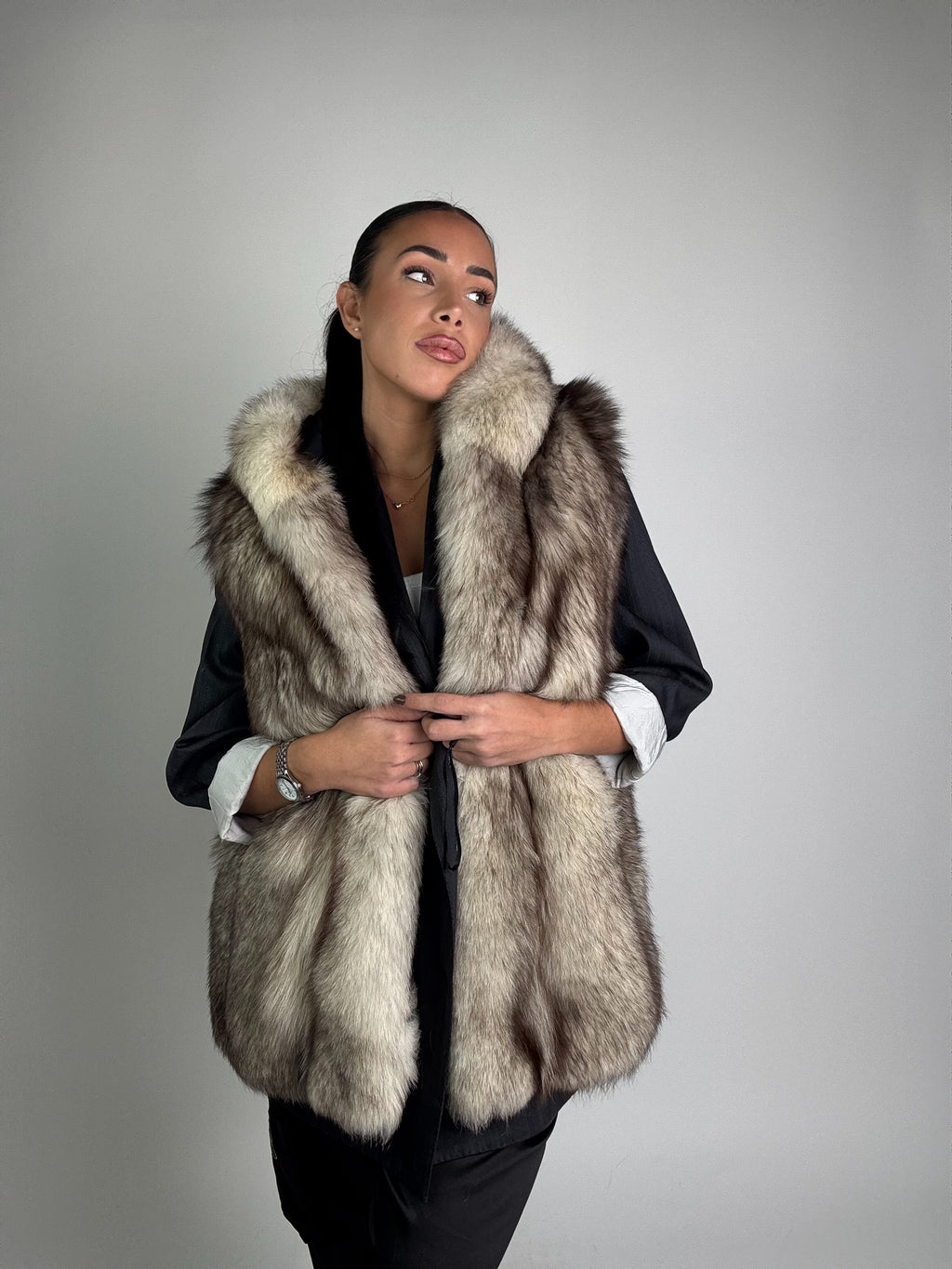 Smanicato in volpe della groenlandia N936