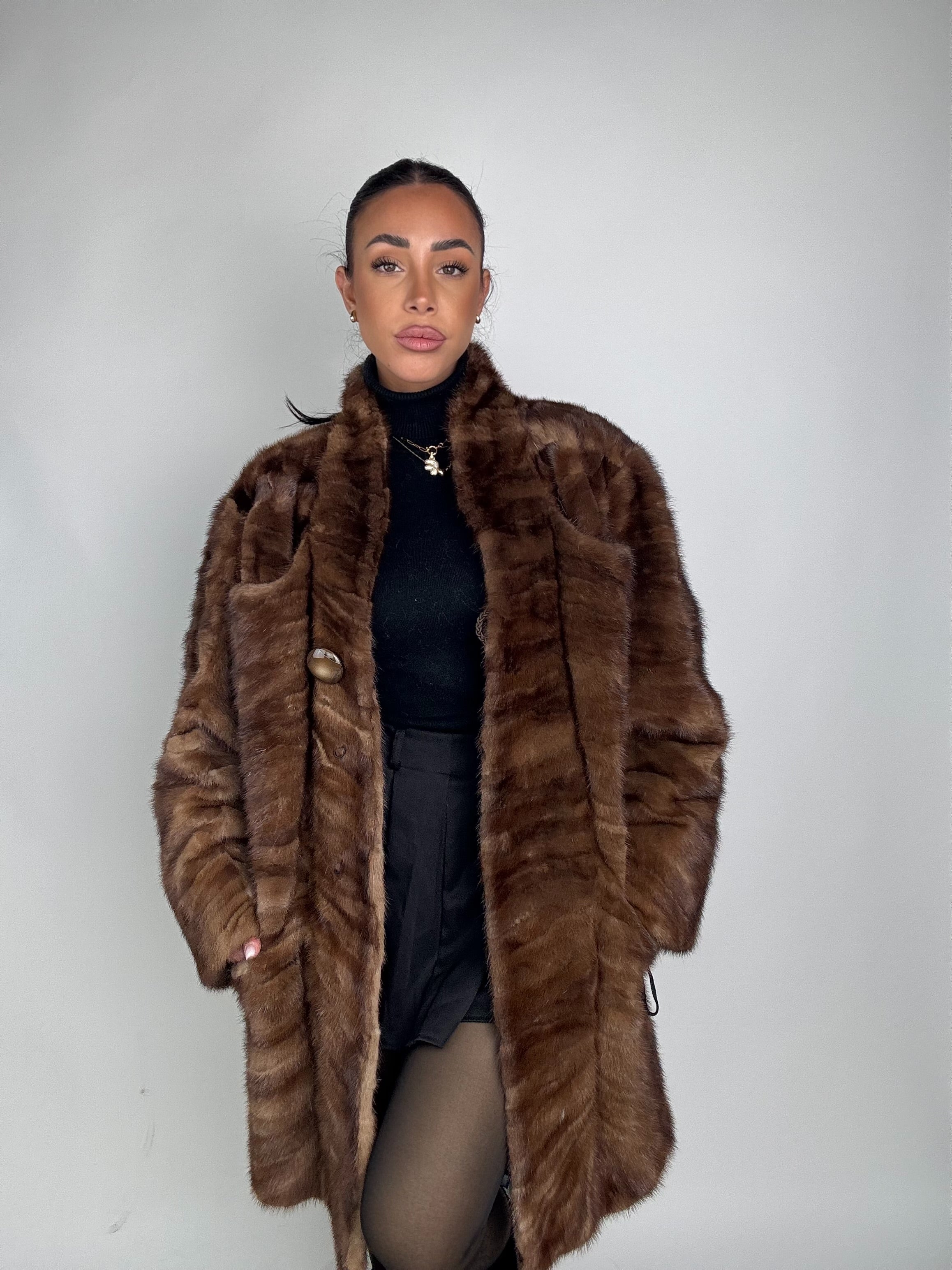 Cappotto in visone N426