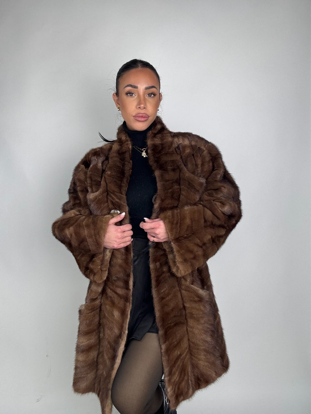 Cappotto in visone N426