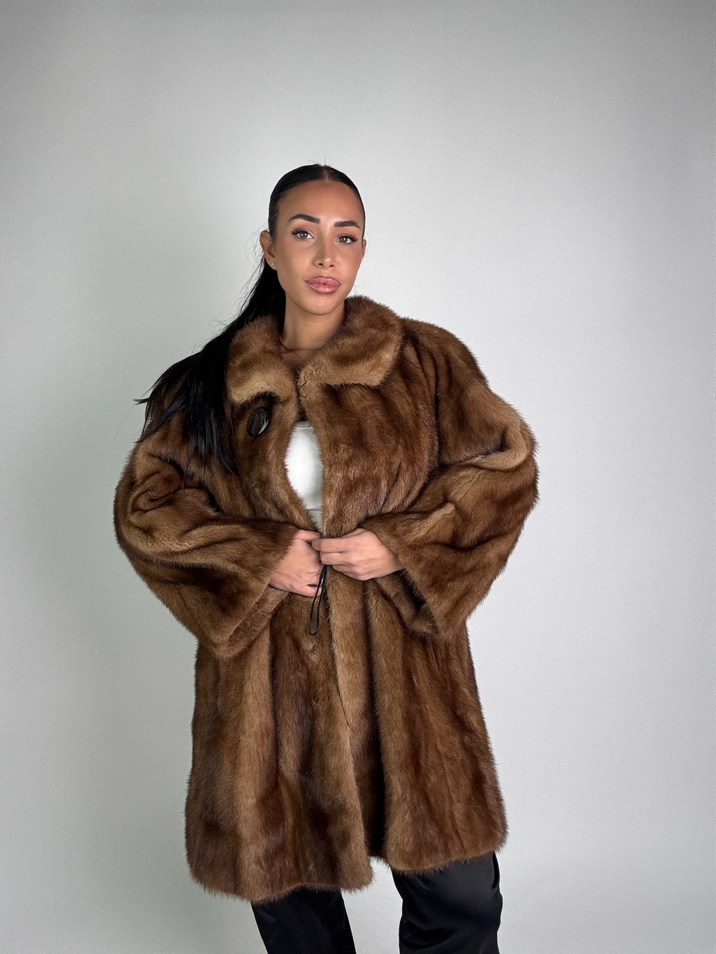 Cappotto in visone N372