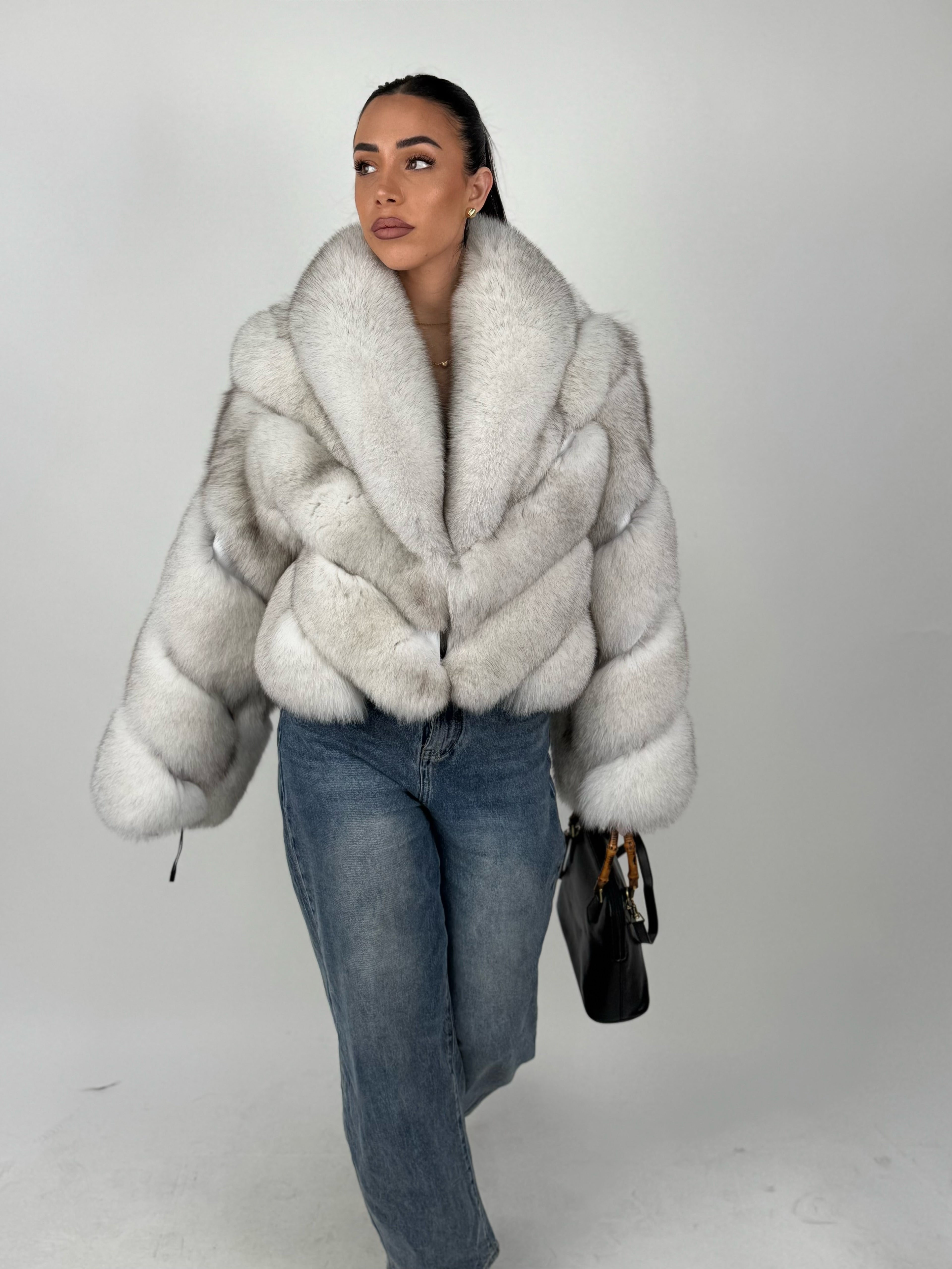 Mink Bomber Jacket