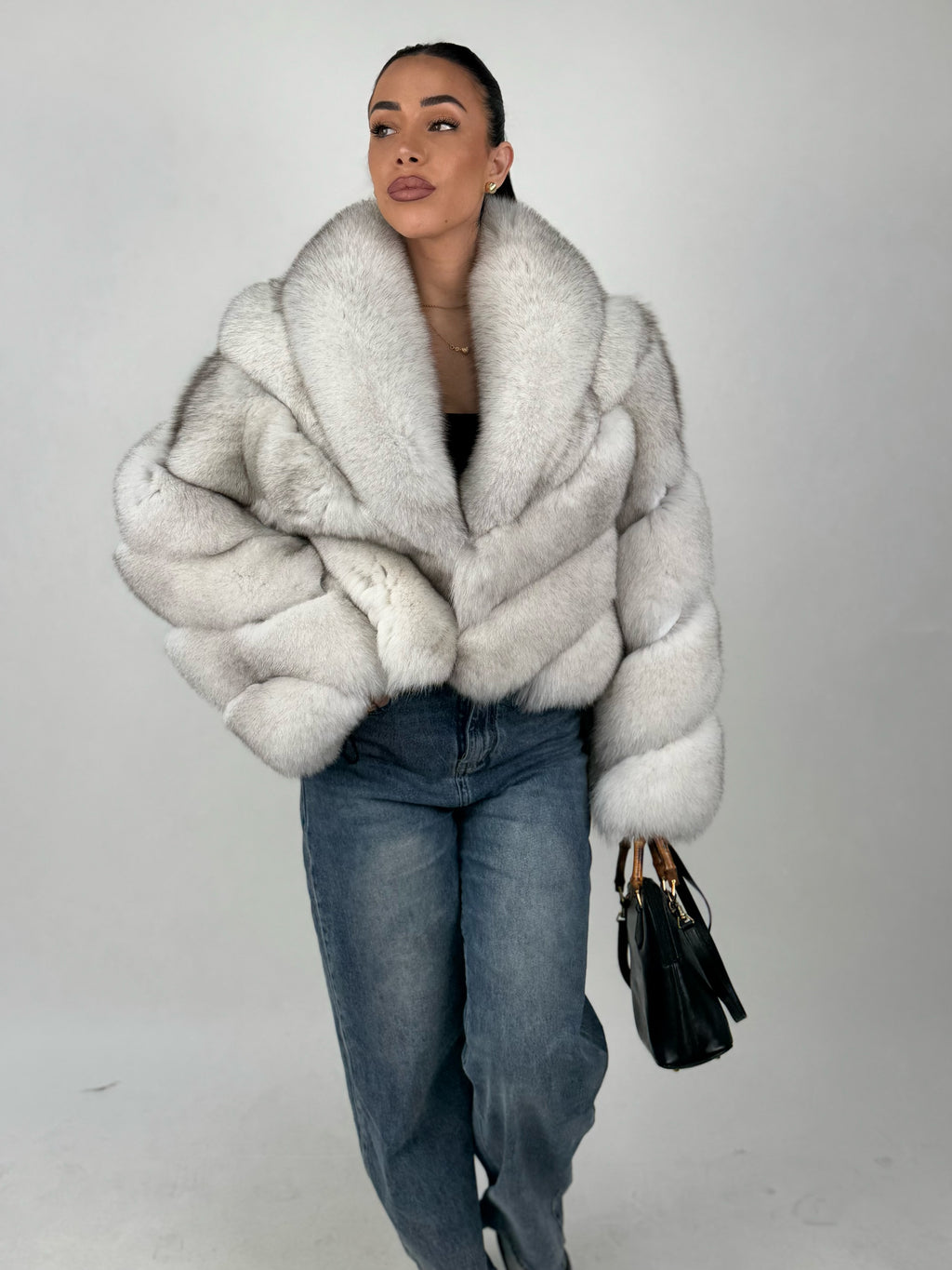 Mink Bomber Jacket