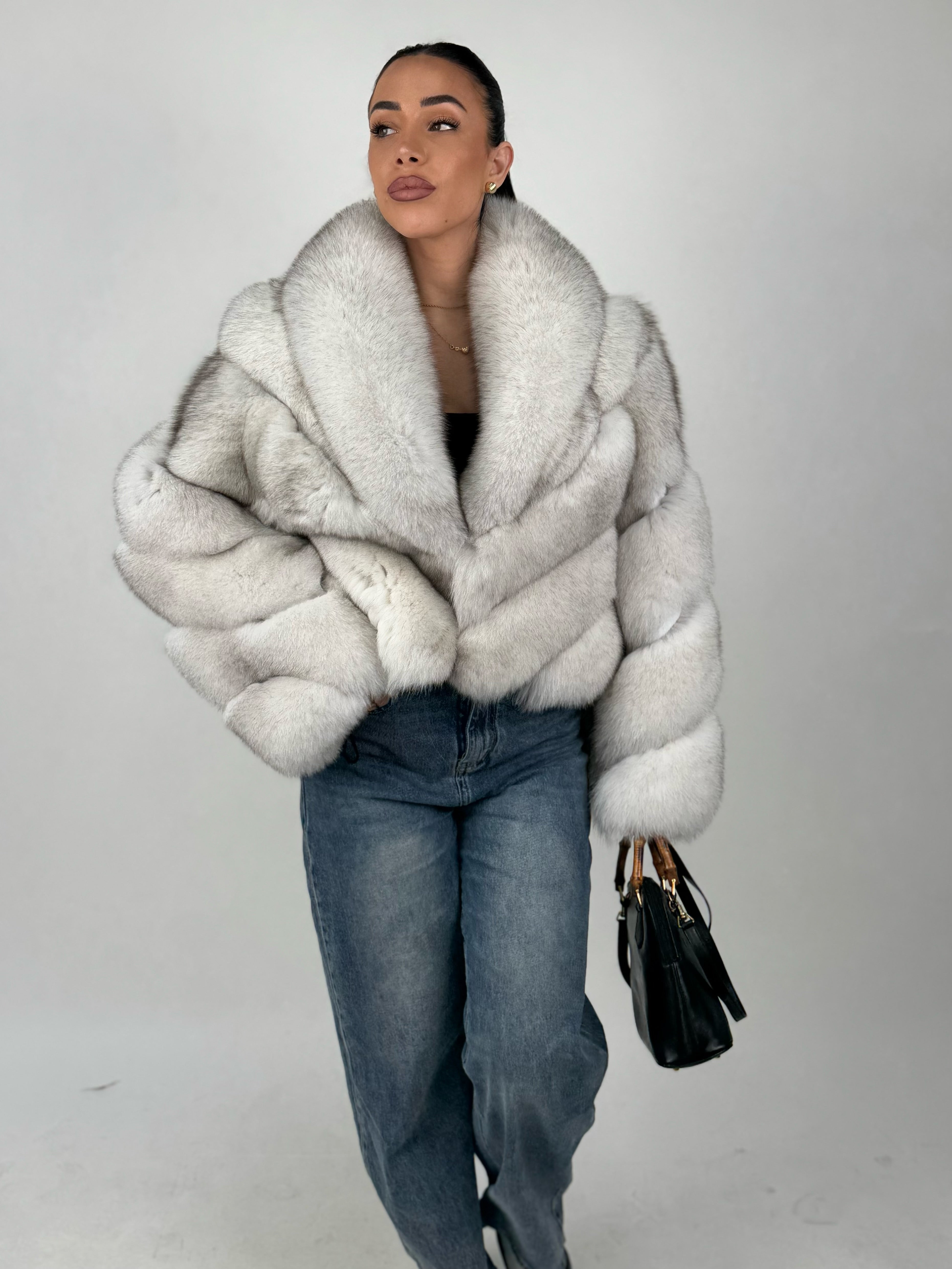 Mink Bomber Jacket