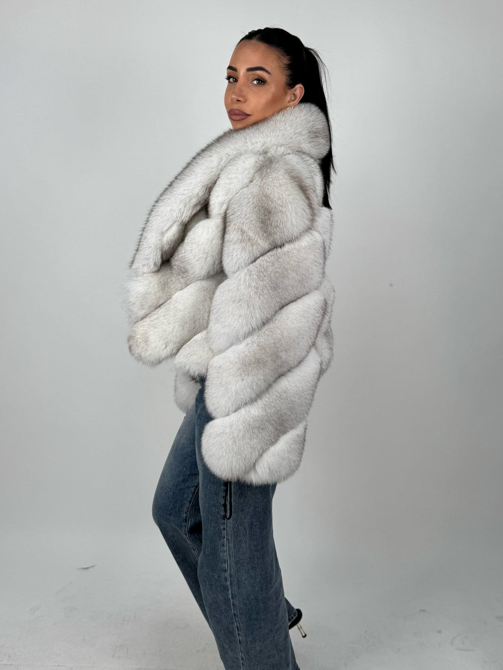 Mink Bomber Jacket