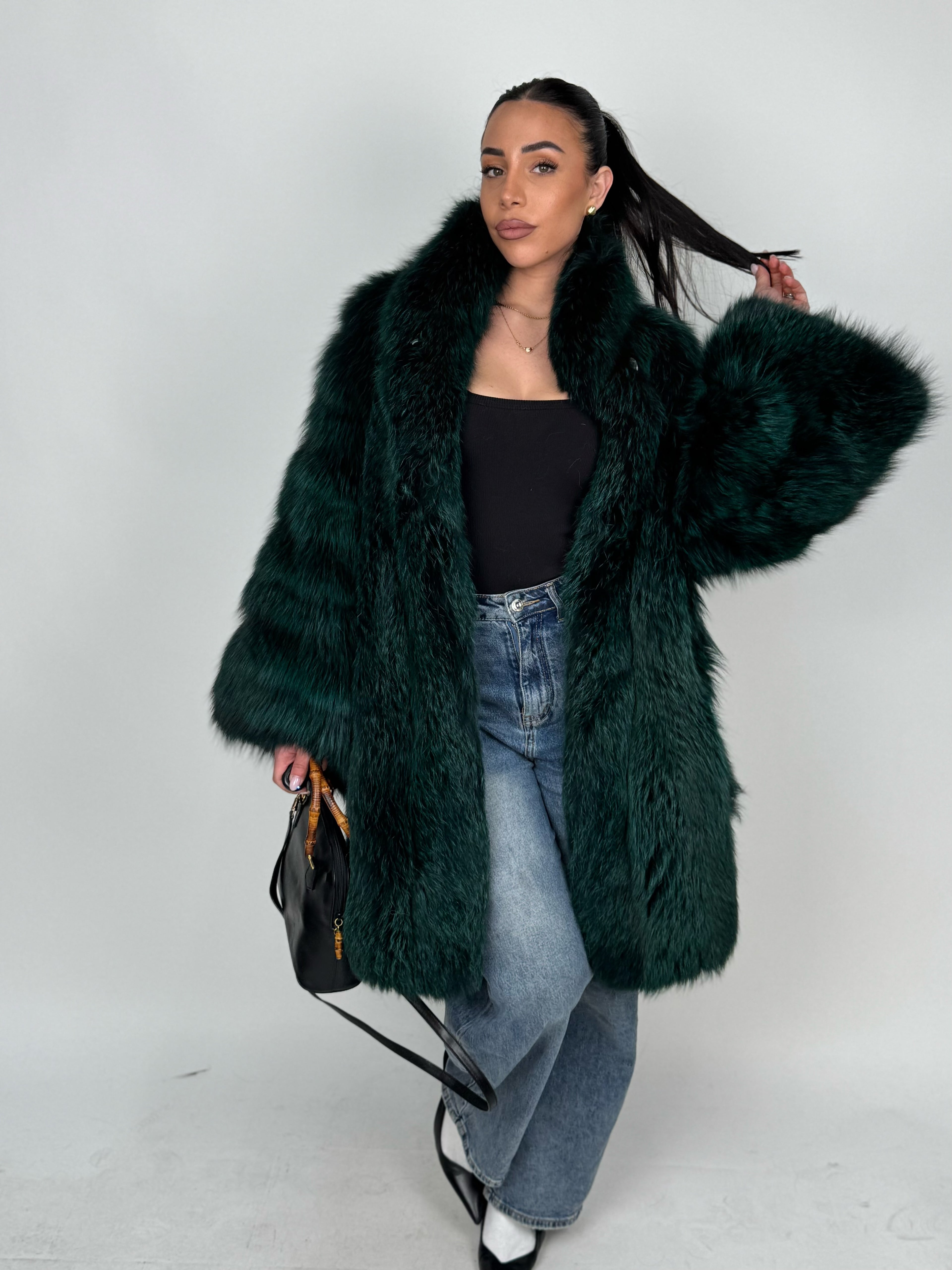 Mink Bomber Jacket