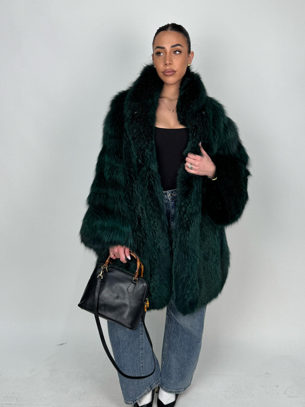 Mink Bomber Jacket