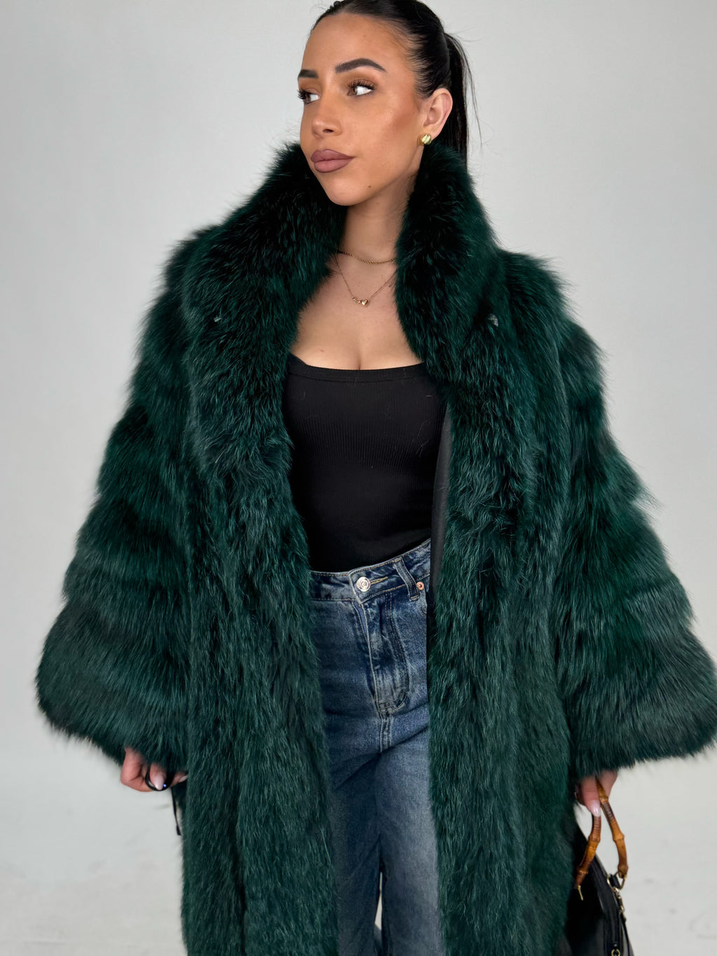 Mink Bomber Jacket