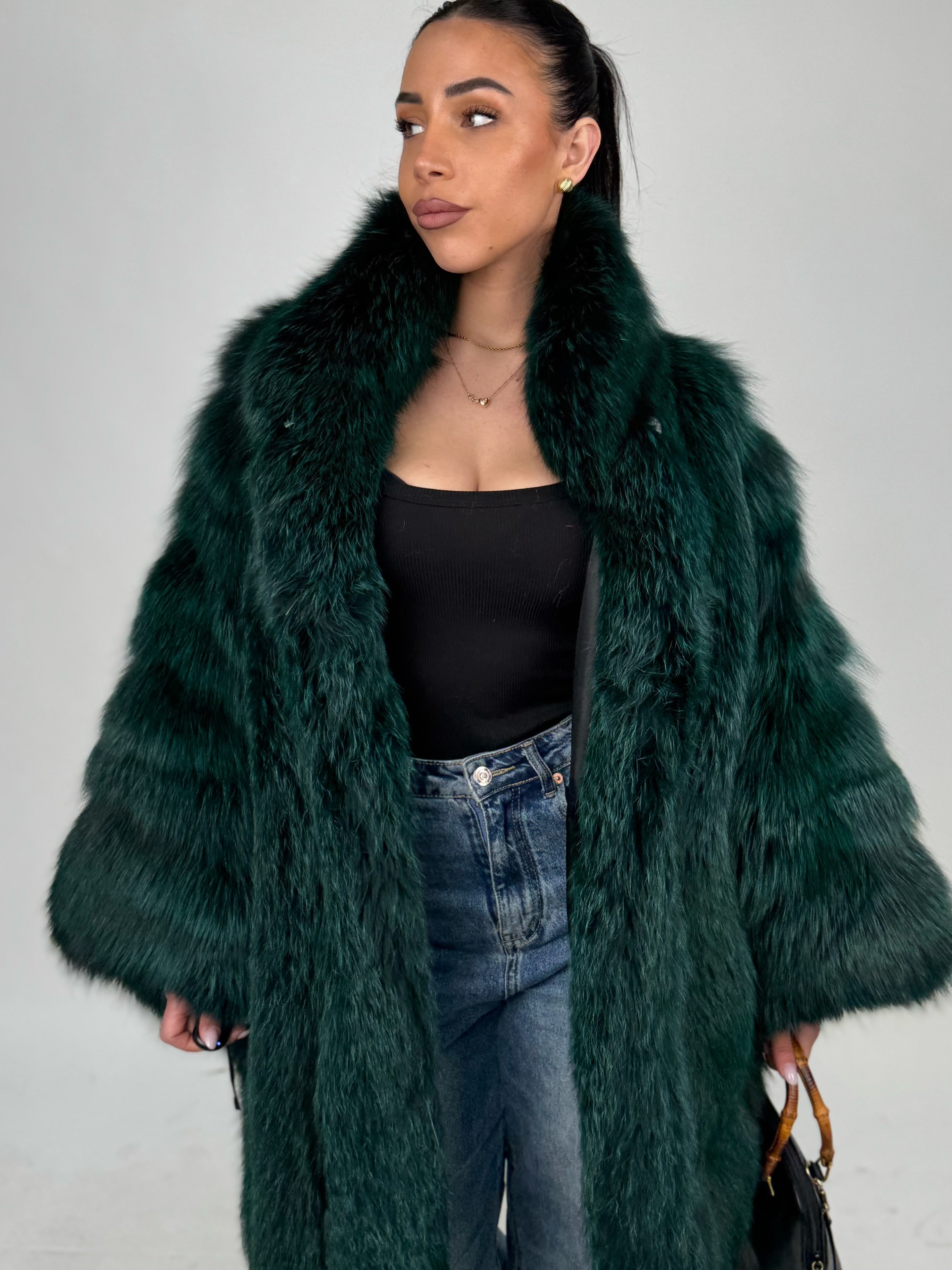 Mink Bomber Jacket
