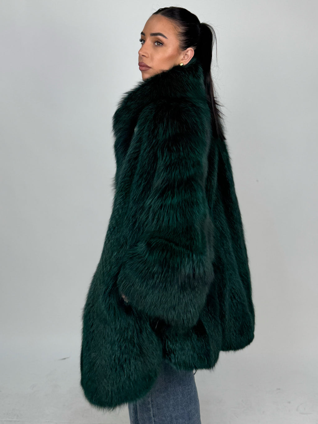 Mink Bomber Jacket