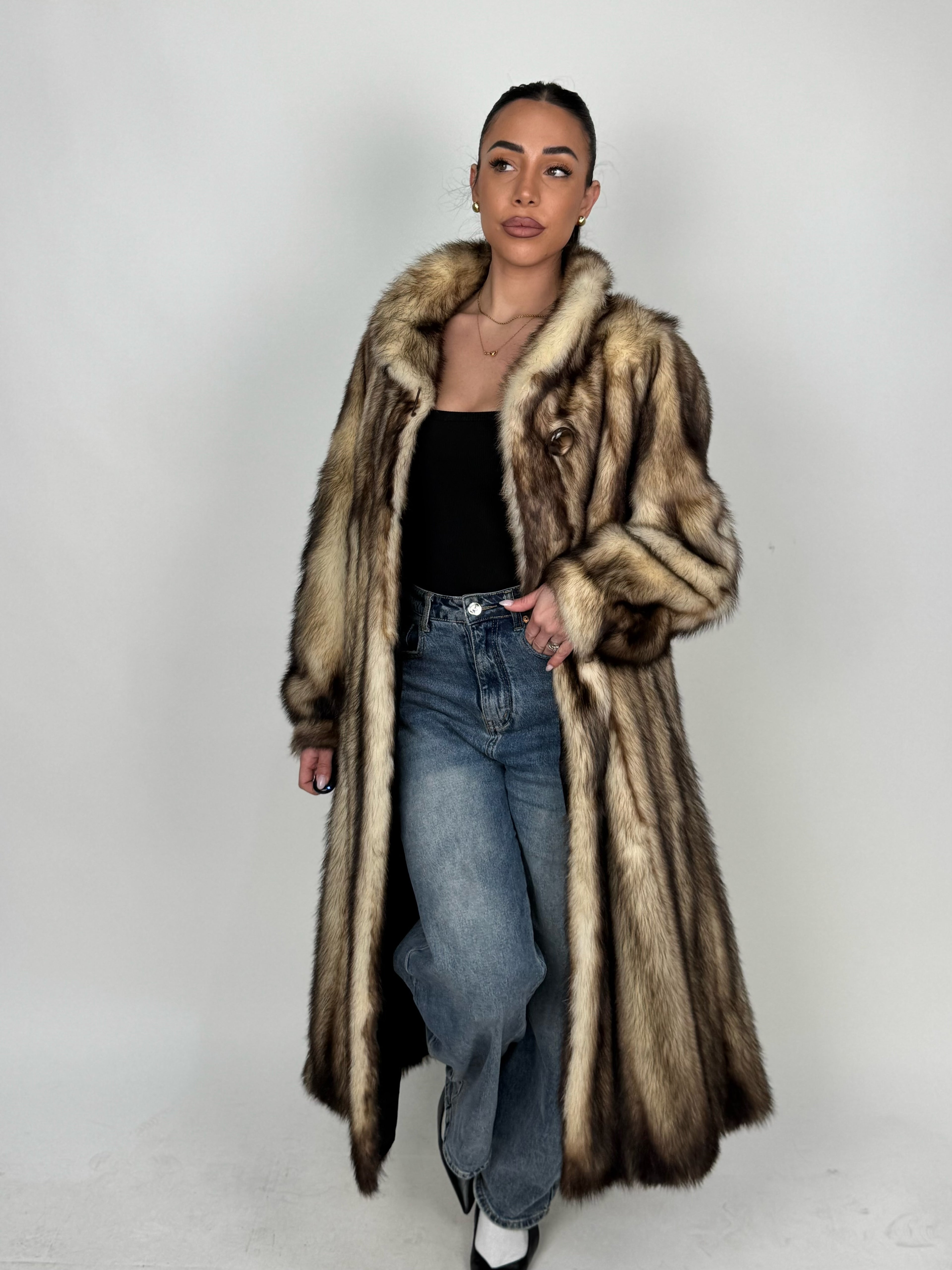 Mink Bomber Jacket
