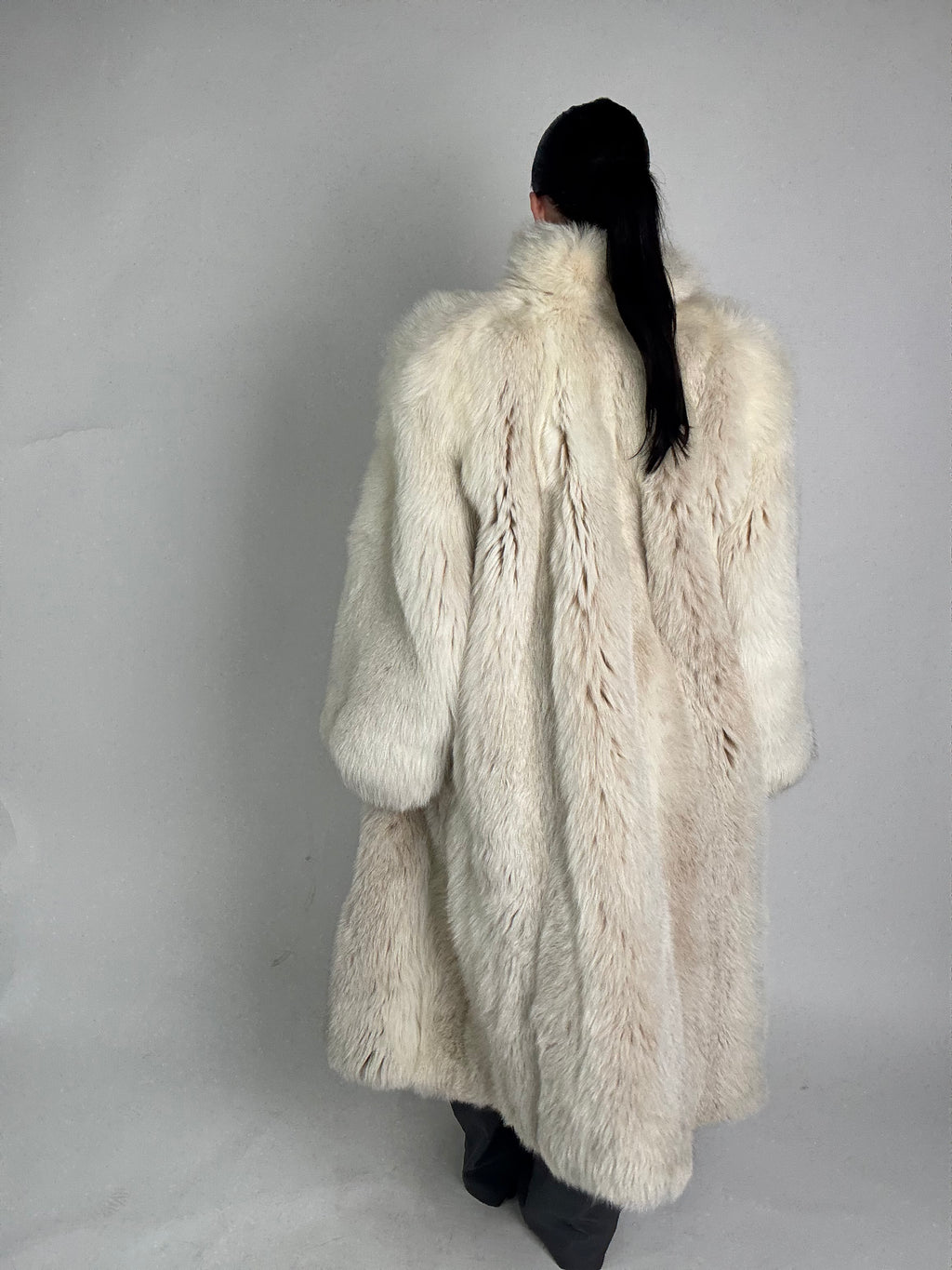Cappotto in volpe shadow N137
