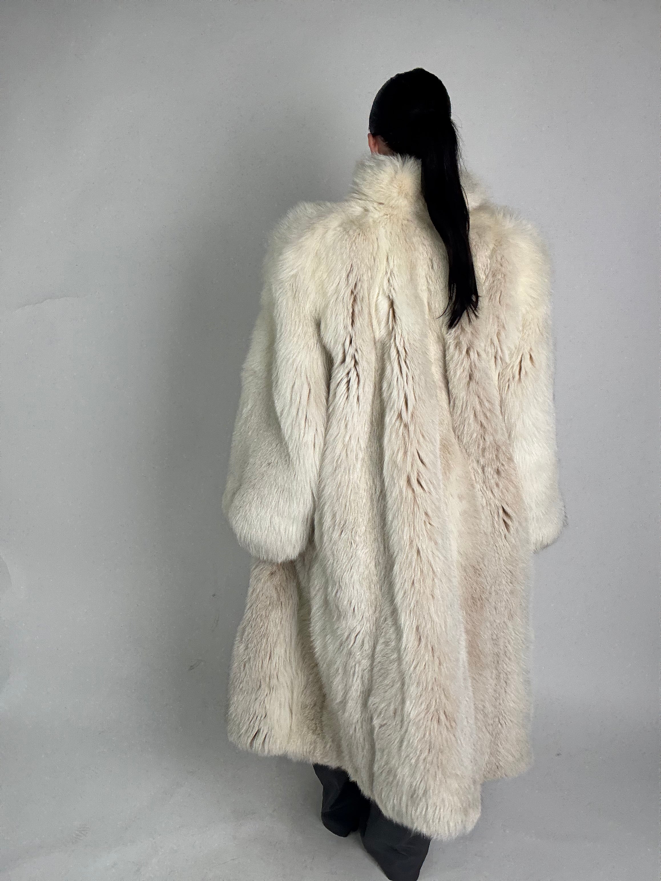 Cappotto in volpe shadow N137
