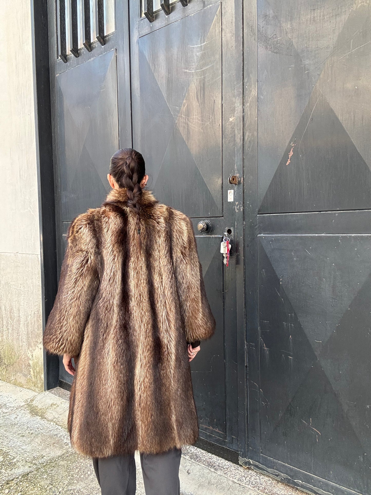 Cappotto in marmotta