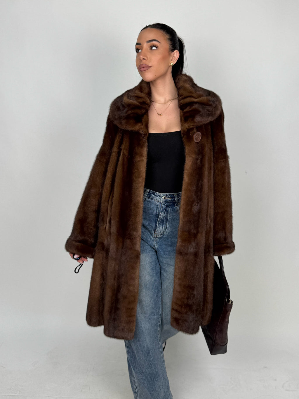 Cappotto in visone N598