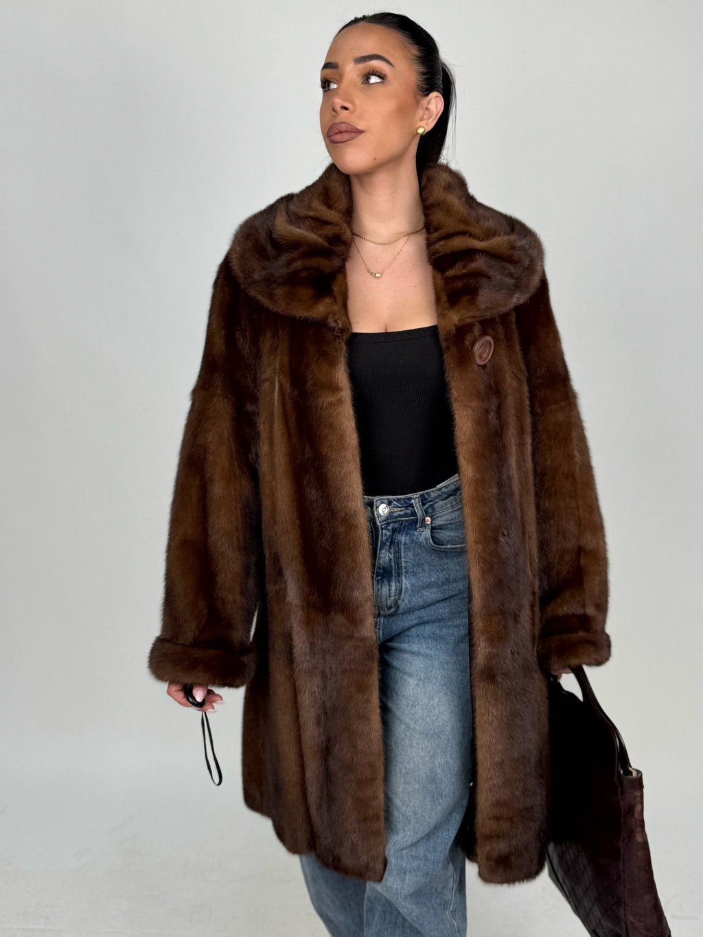 Cappotto in visone N598