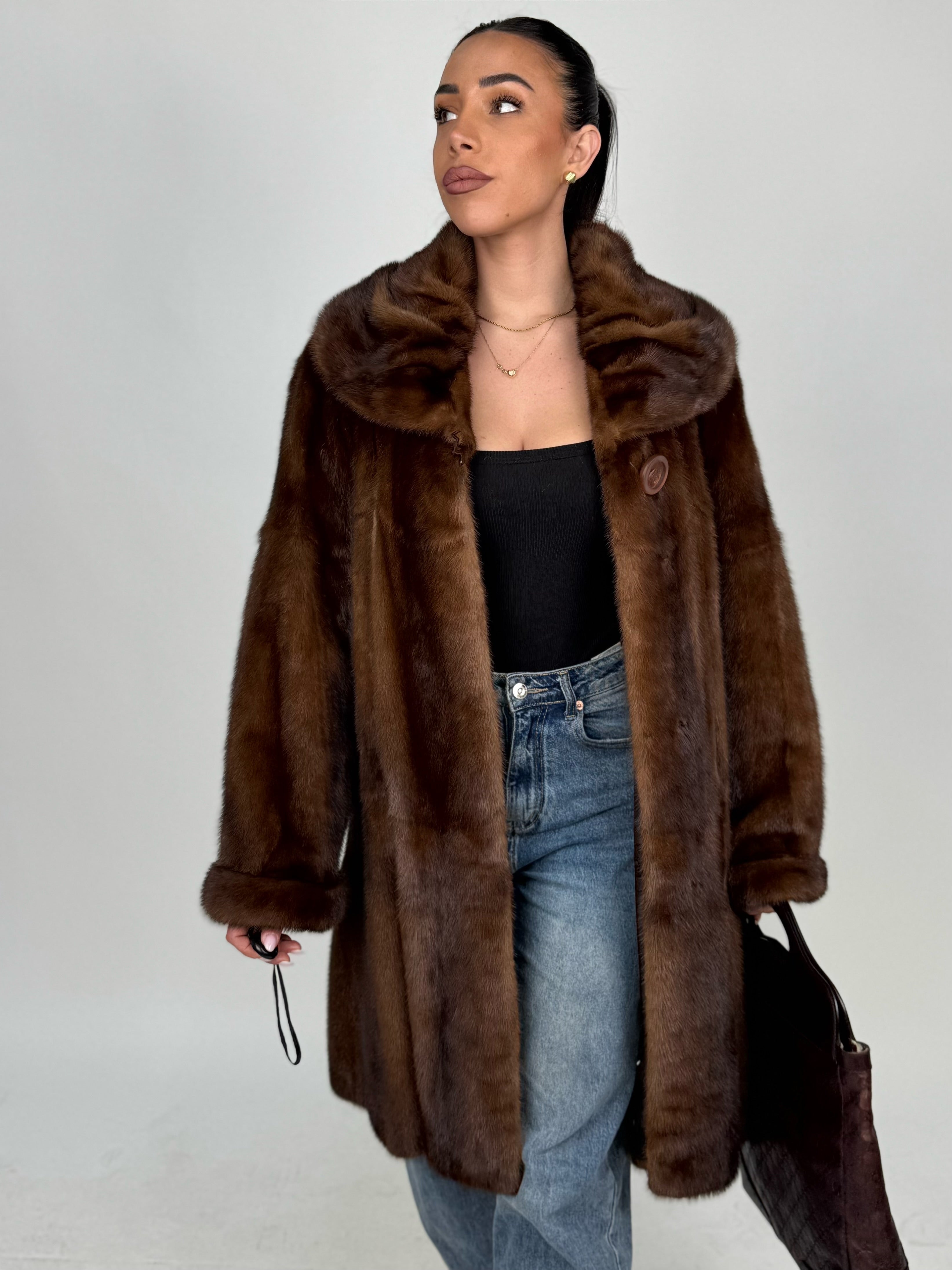 Cappotto in visone N598