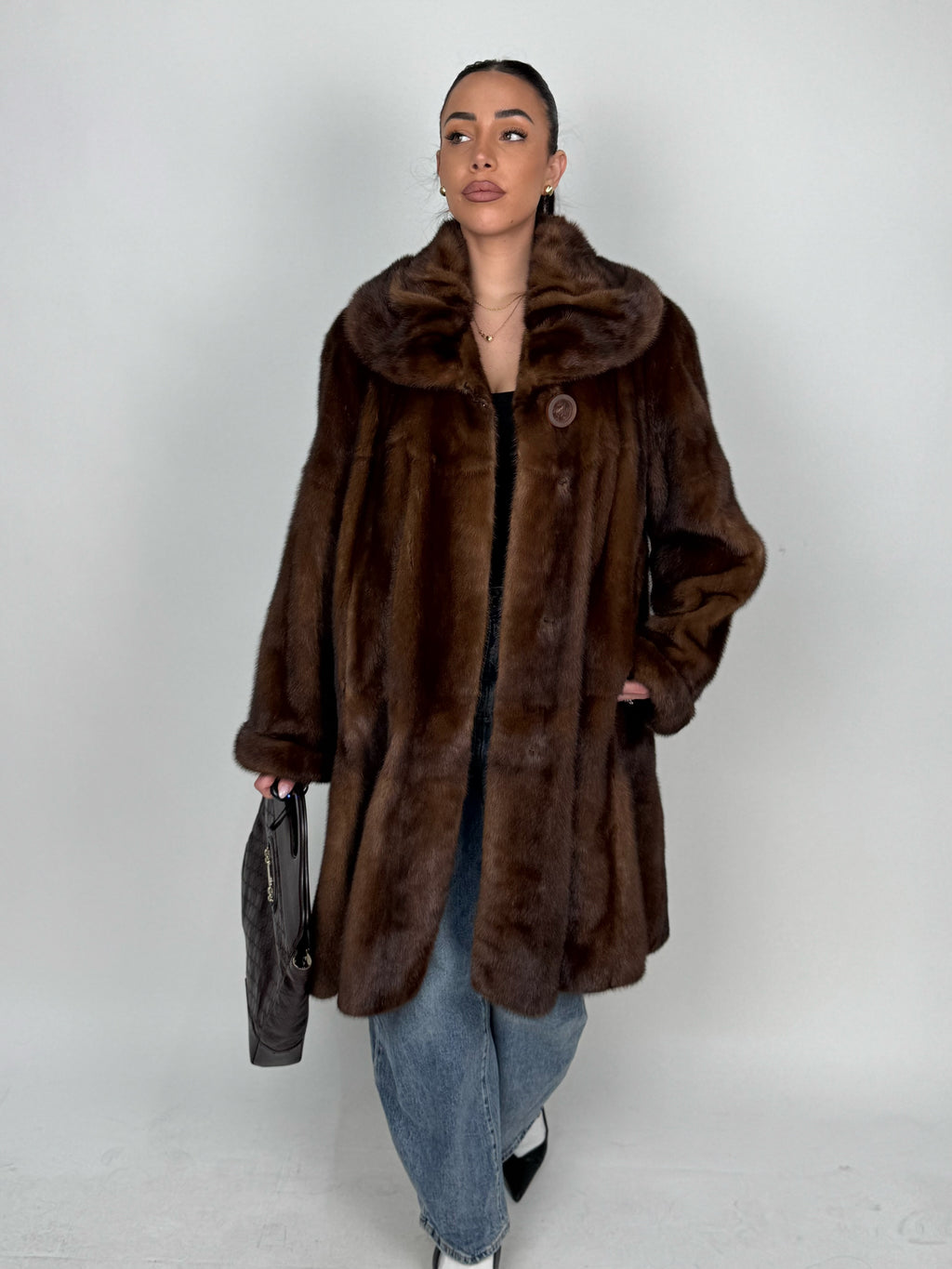 Cappotto in visone N598