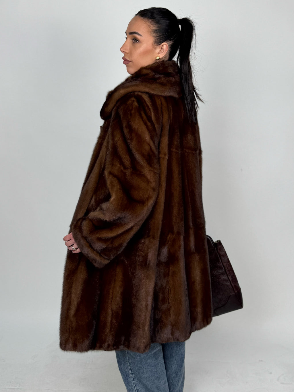 Cappotto in visone N598