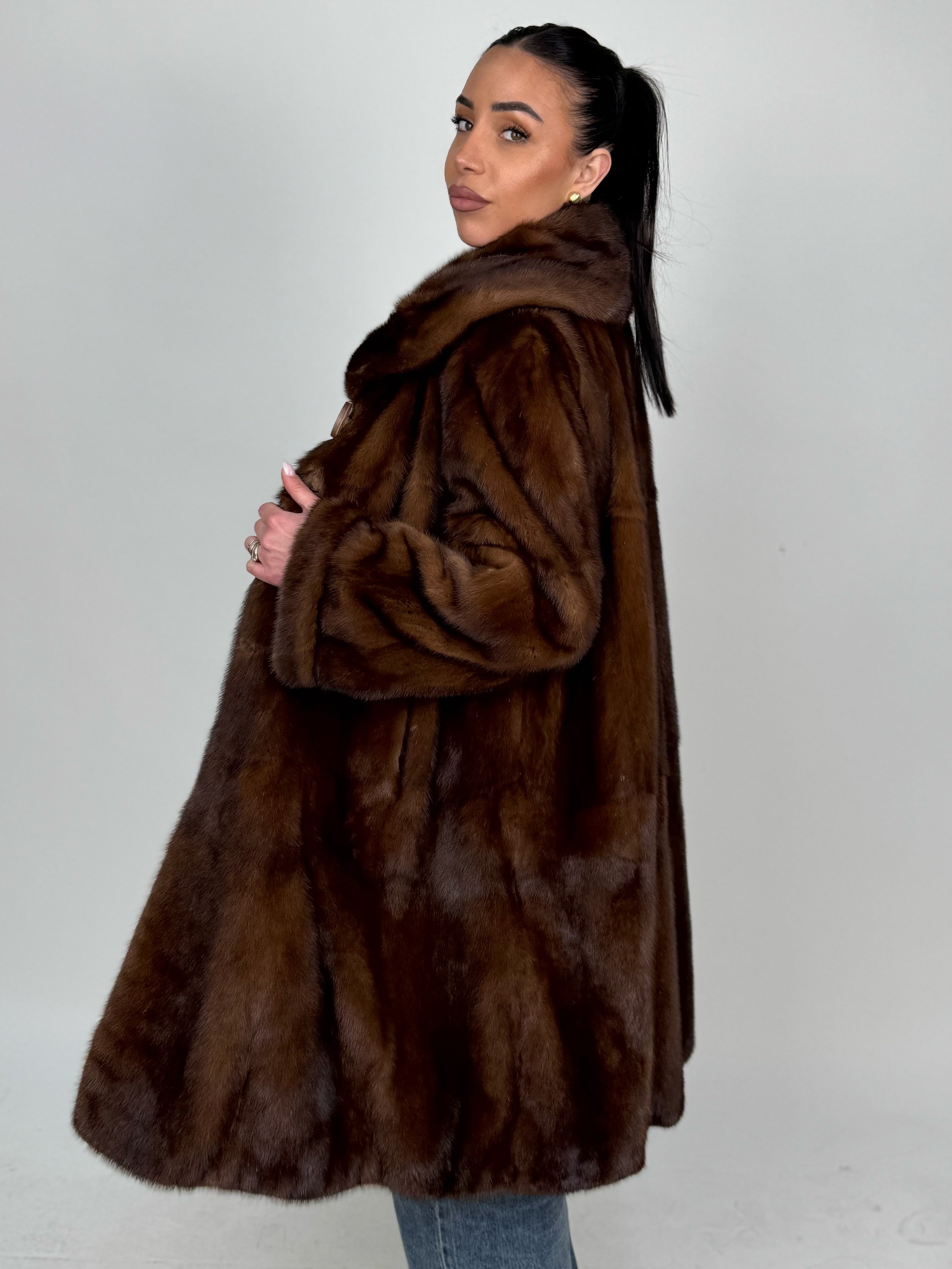 Cappotto in visone N598