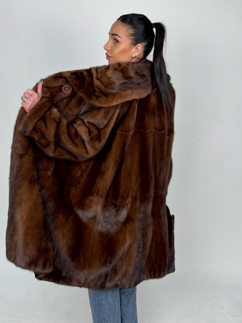 Cappotto in visone N598