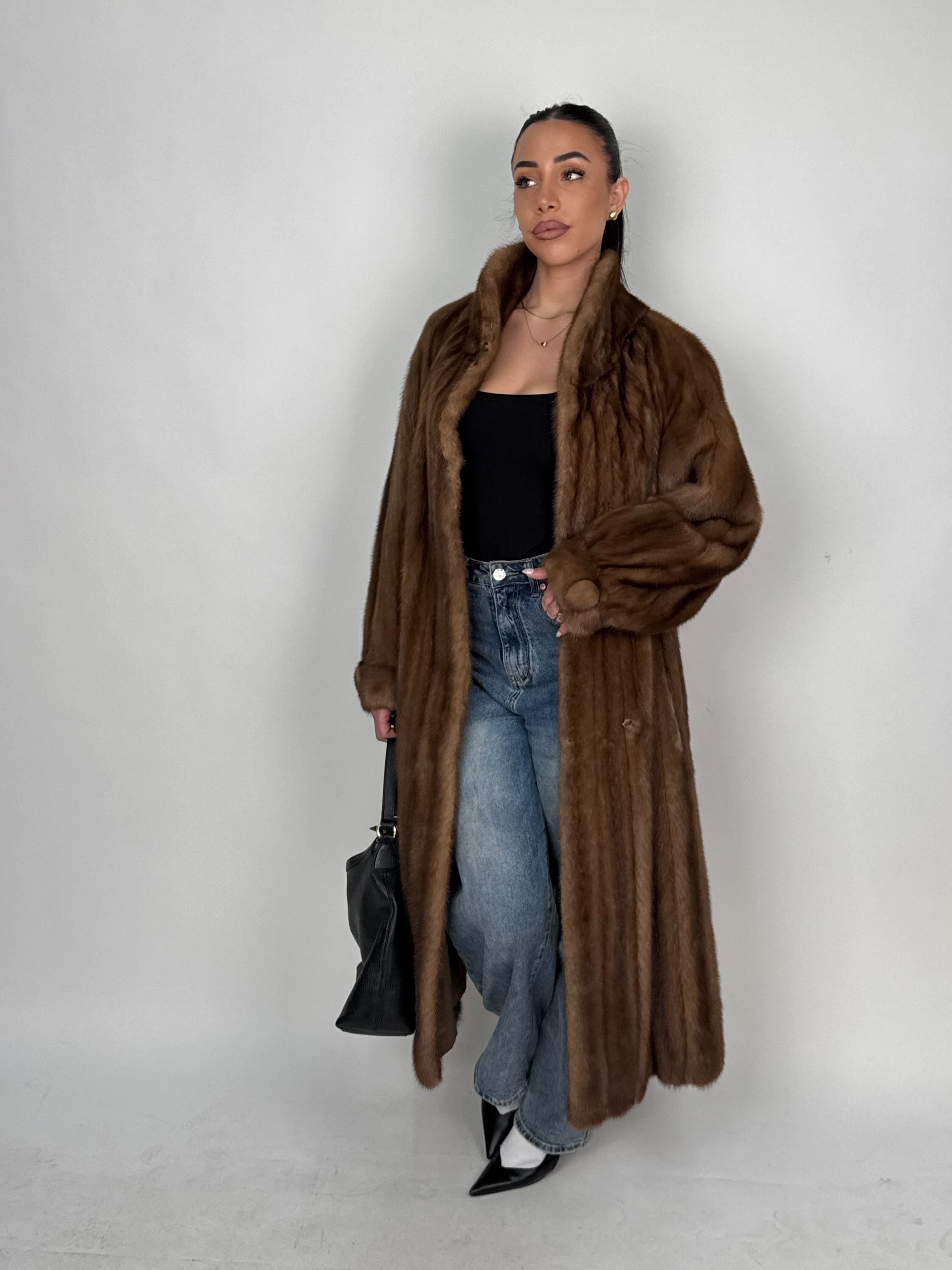 Cappotto in visone N599