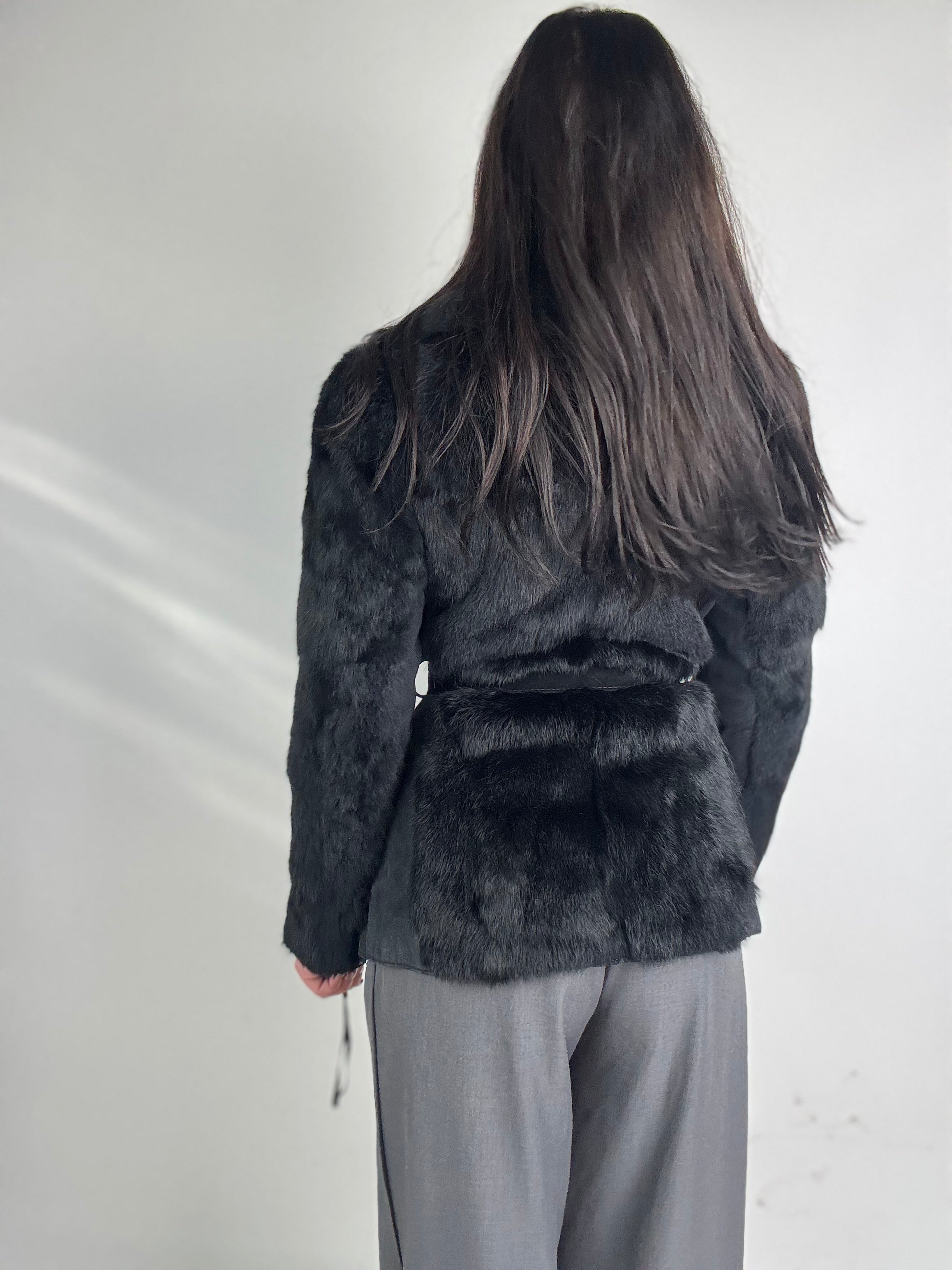 Mink Bomber Jacket