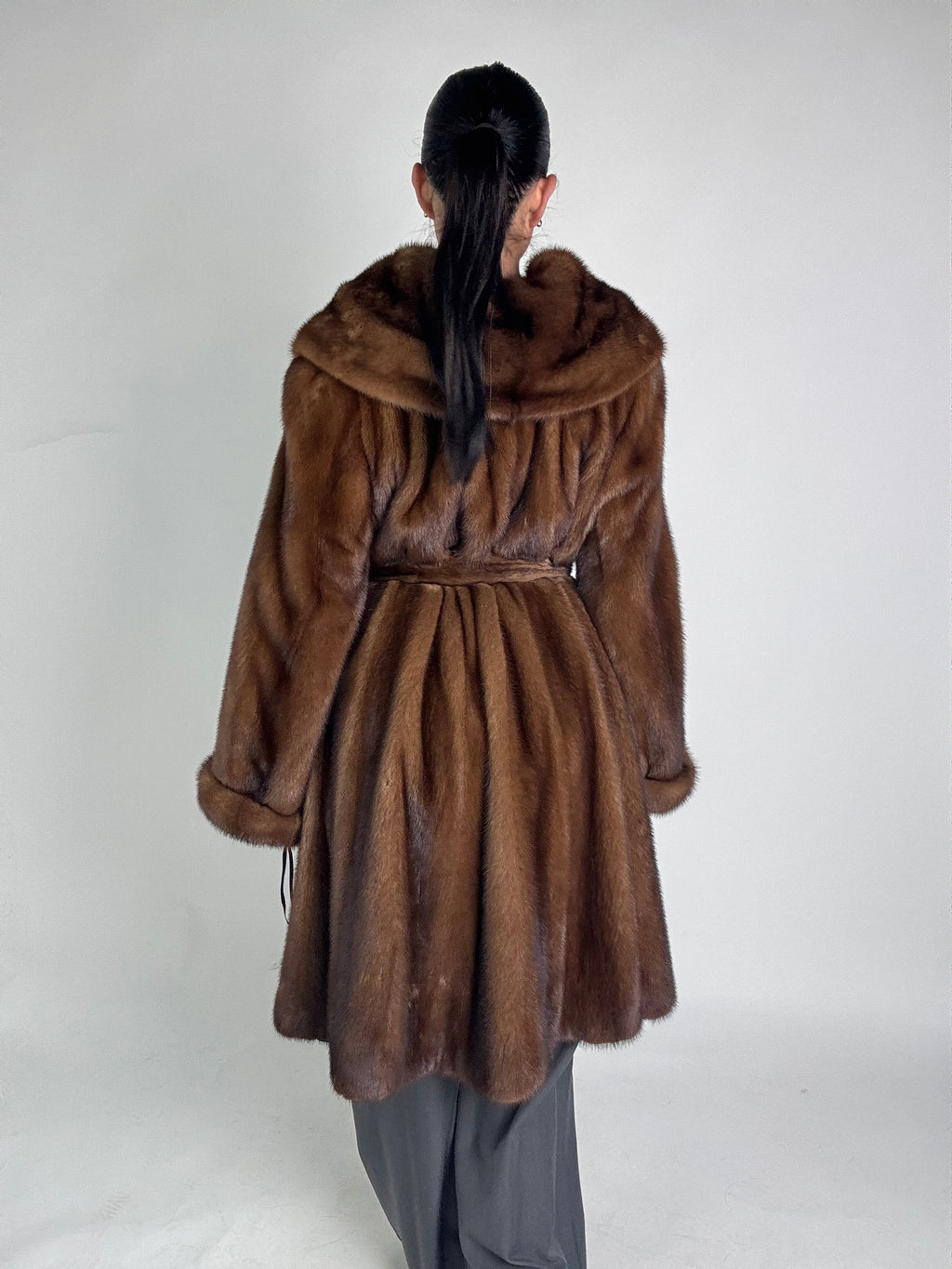 Cappotto in visone N427