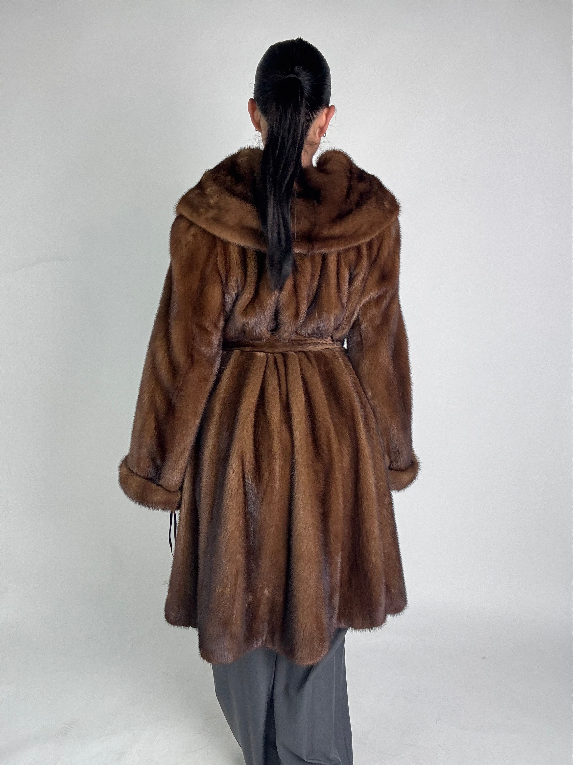 Cappotto in visone N427