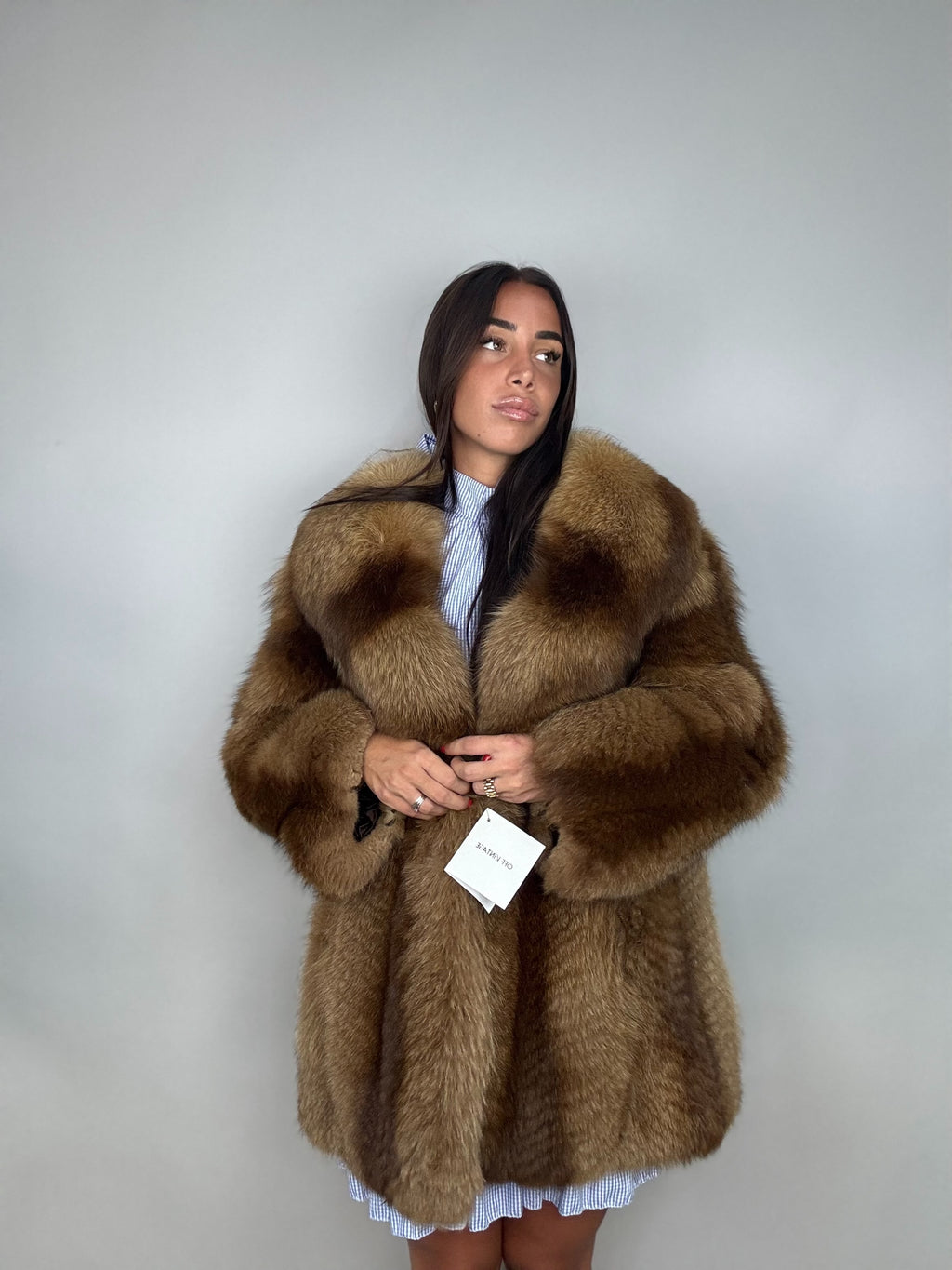 Giacca in volpe della groenlandia