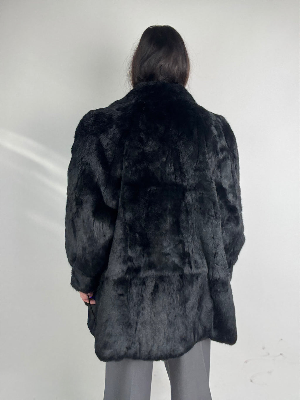 Mink Bomber Jacket