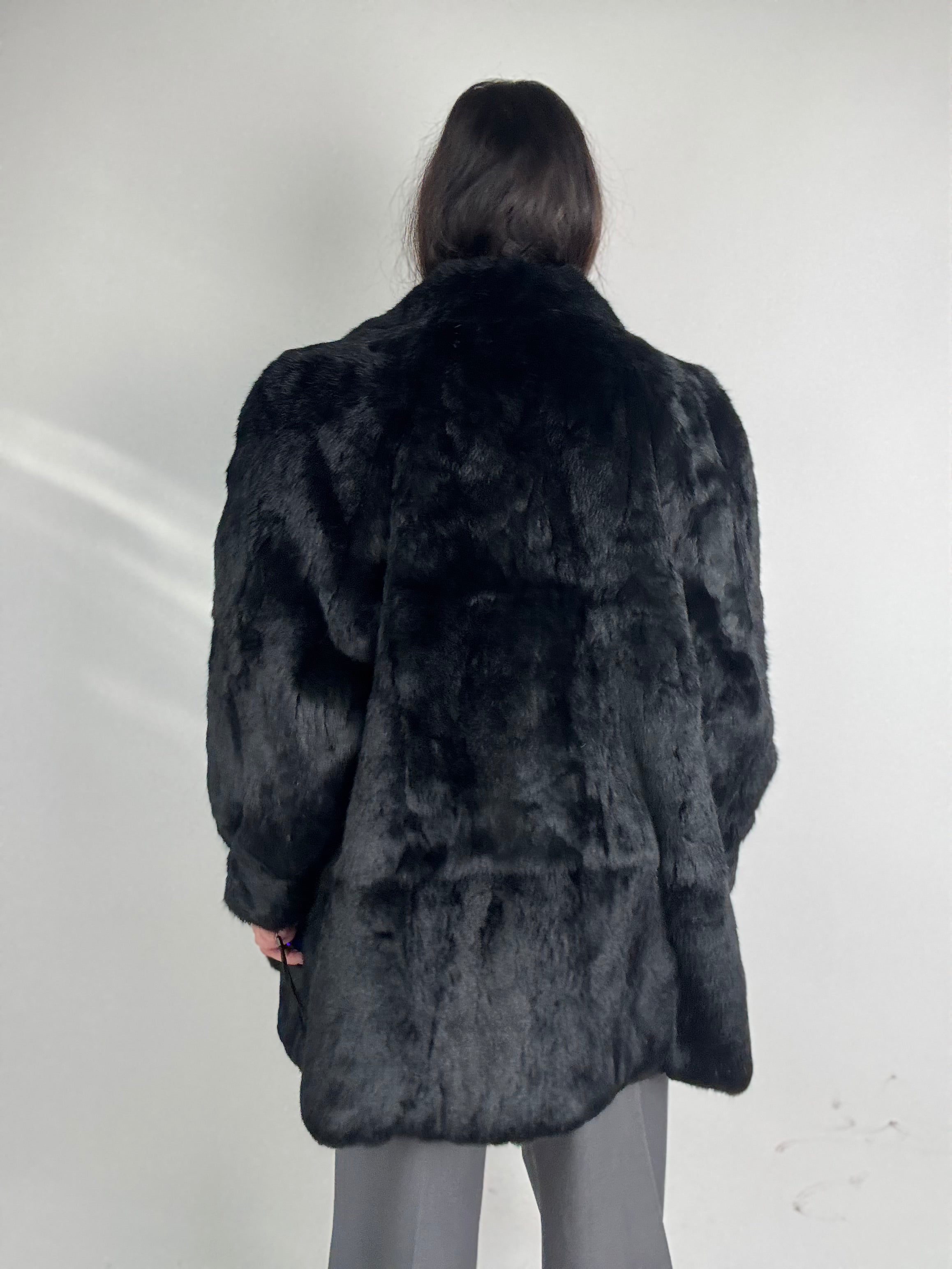 Mink Bomber Jacket