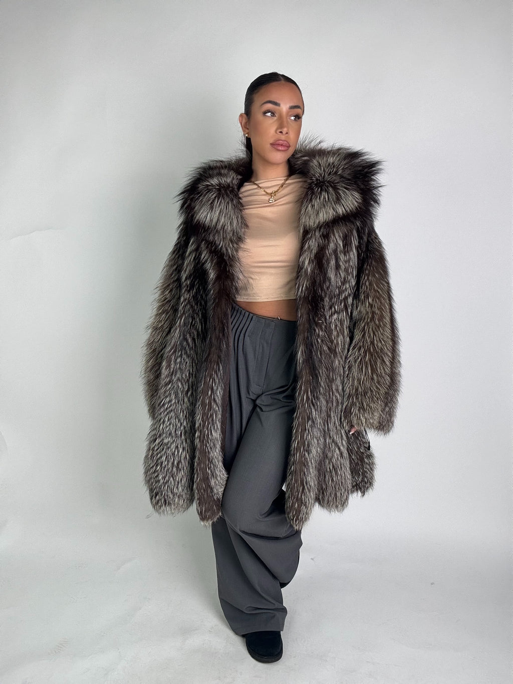 Mink Bomber Jacket