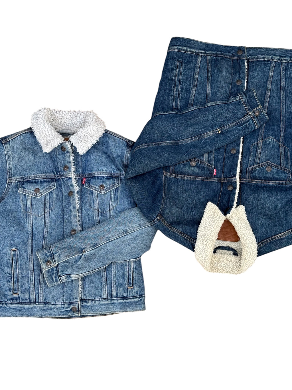 Box mix Levi's denim sherpa