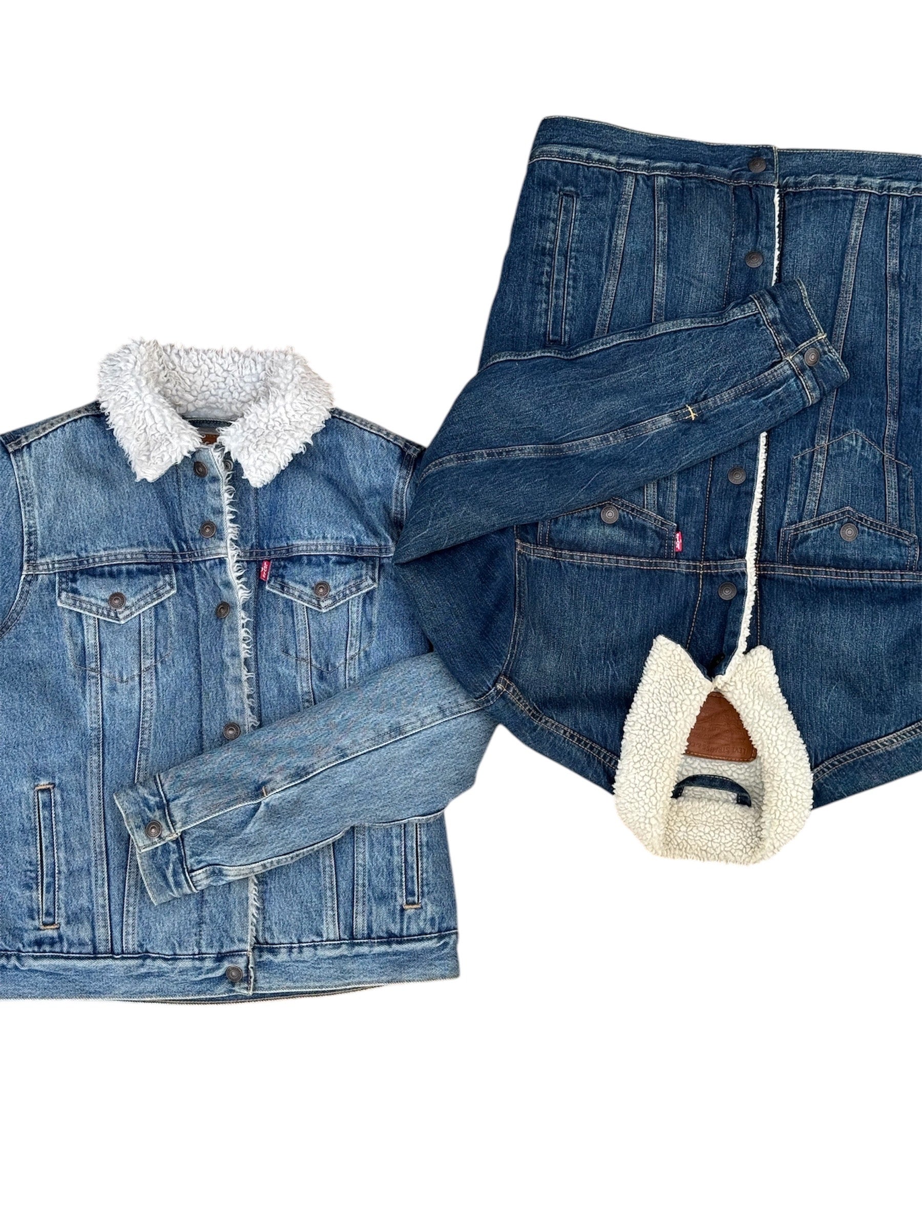 Box mix Levi's denim sherpa