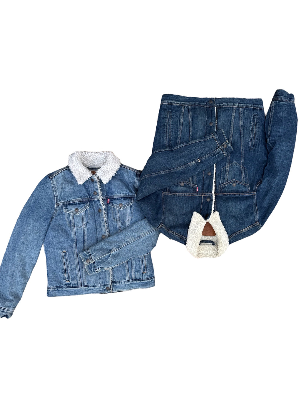 Box mix Levi's denim sherpa