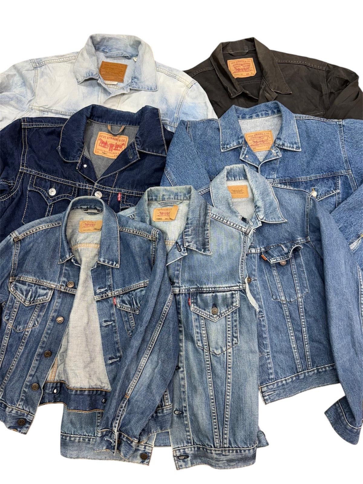 Box mix Levi's denim jacket