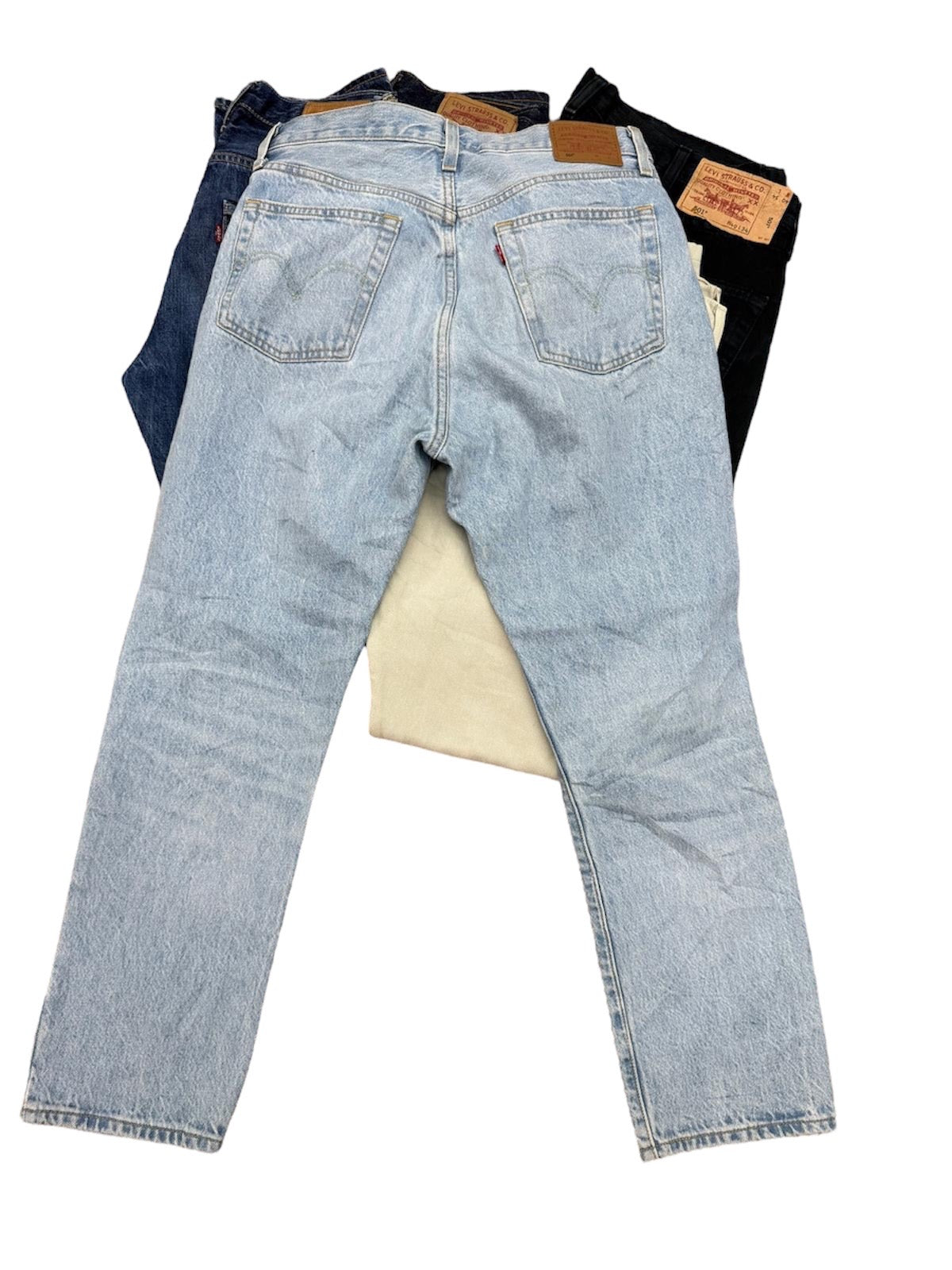 Box only levi's 501 jeans