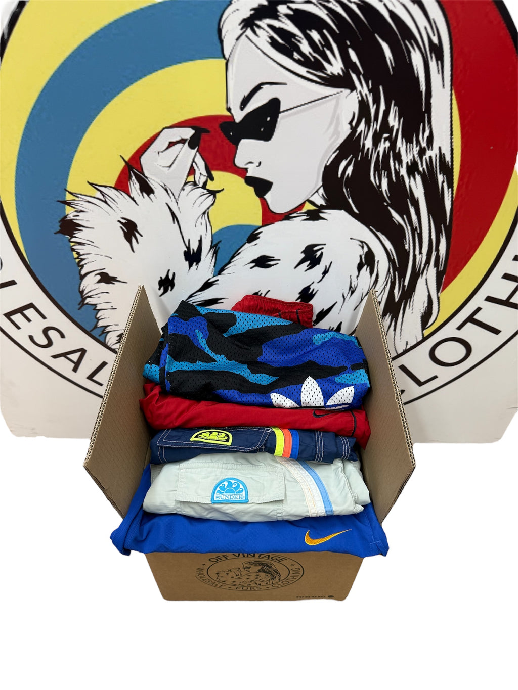 Box mix shorts brand