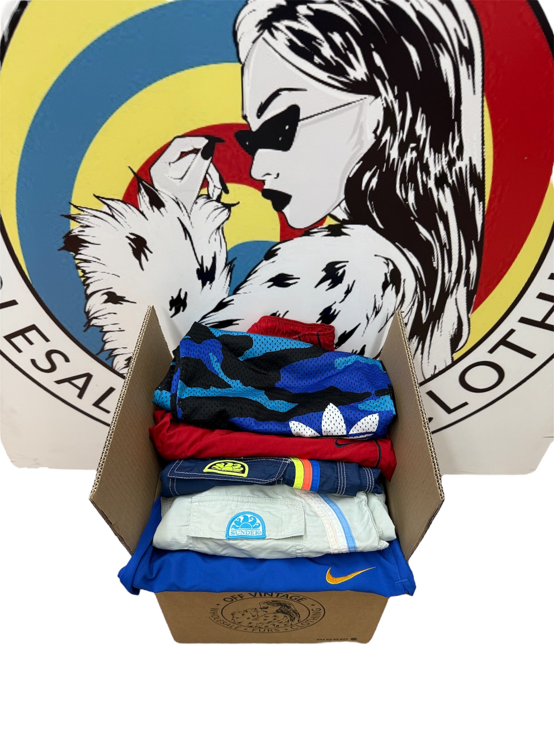 Box mix shorts brand
