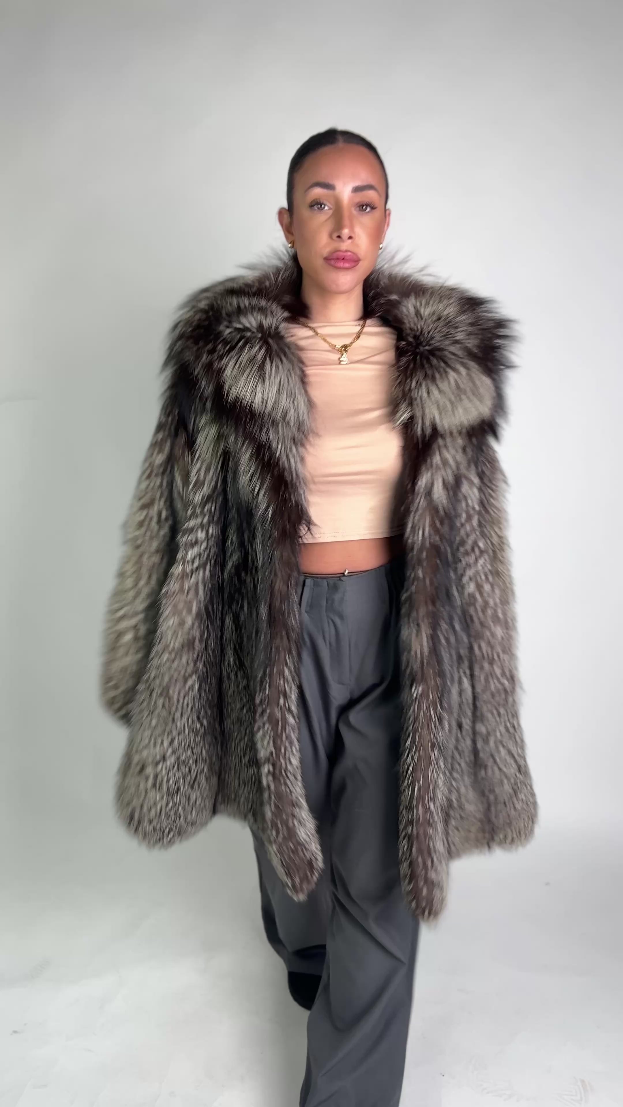 Mink Bomber Jacket