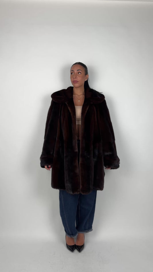 Cappotto in visone N730