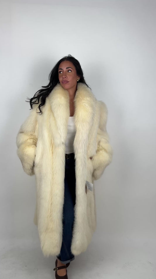 Cappotto in volpe shadow N976