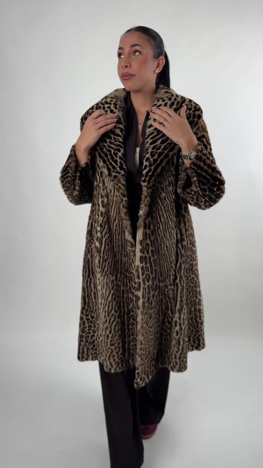 Cappotto in leopardo N761